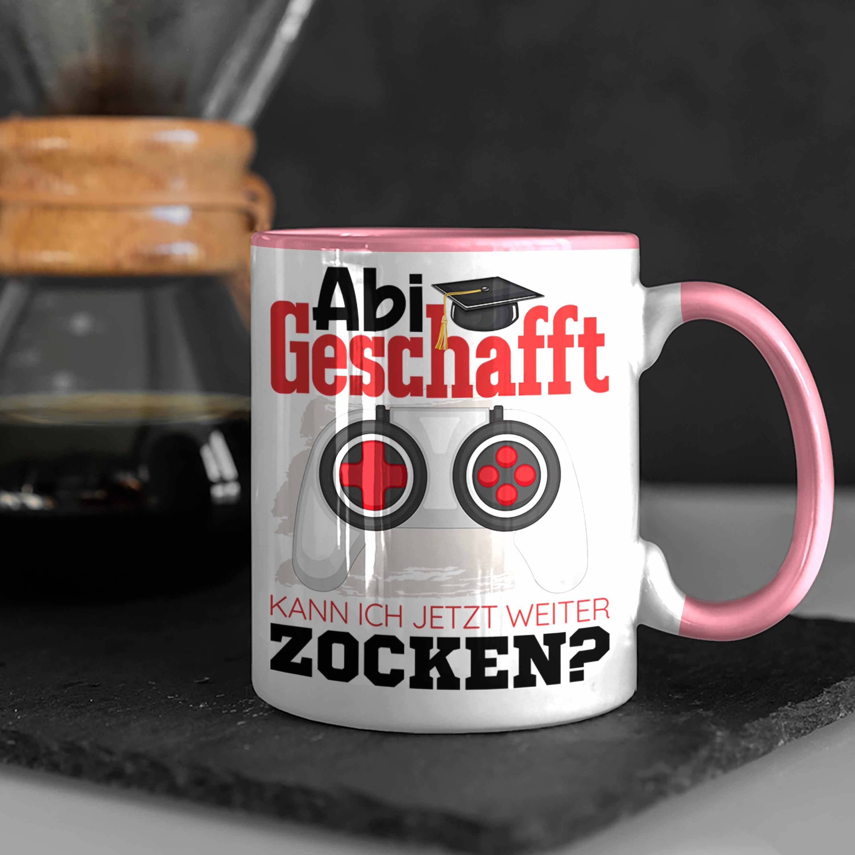 Jetzt Geschenk Bestanden Rosa Abi Abitur W Ich Tasse Prüfung Tasse Geschafft Kann Trendation