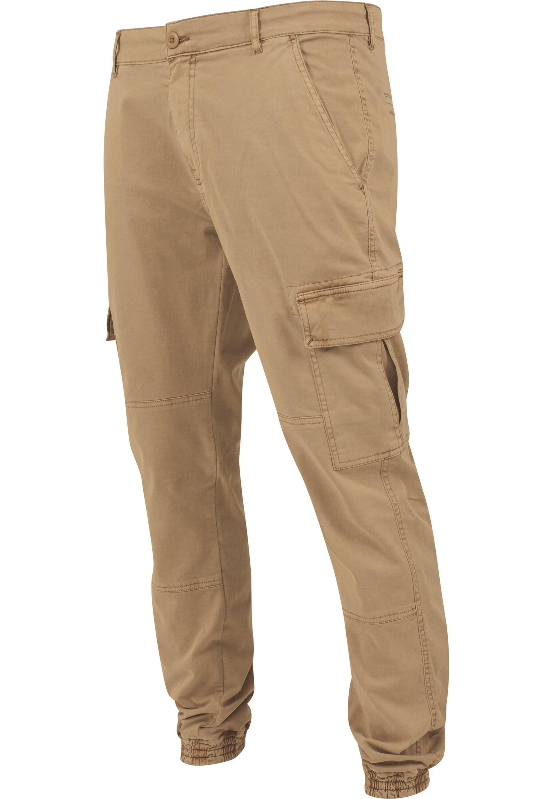 URBAN CLASSICS Cargohose Urban Classics Herren Washed Cargo Twill Jogging Pants (1-tlg)