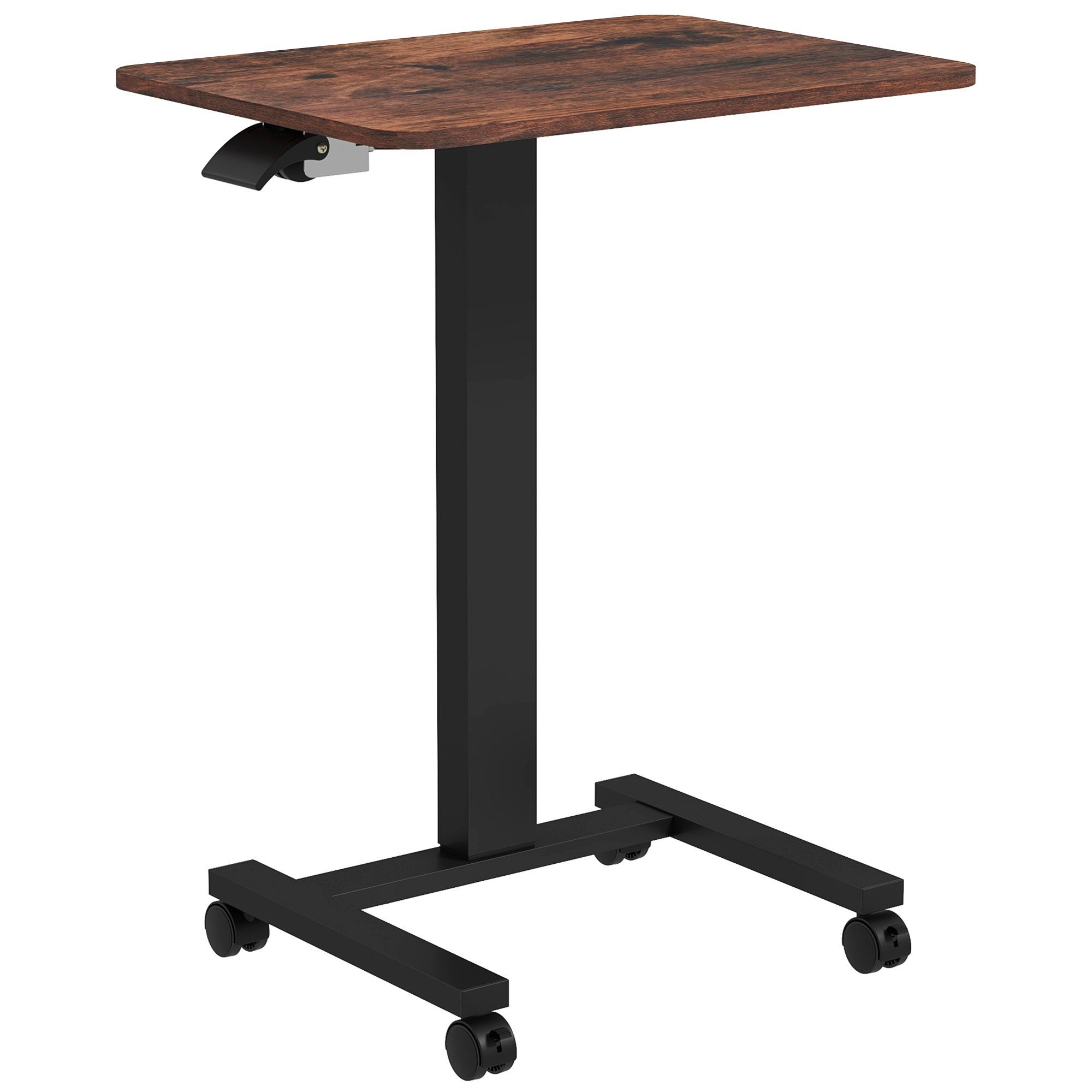 Vinsetto Schreibtisch Höhenverstellbarer Laptoptisch mit Rollen günstig online kaufen
