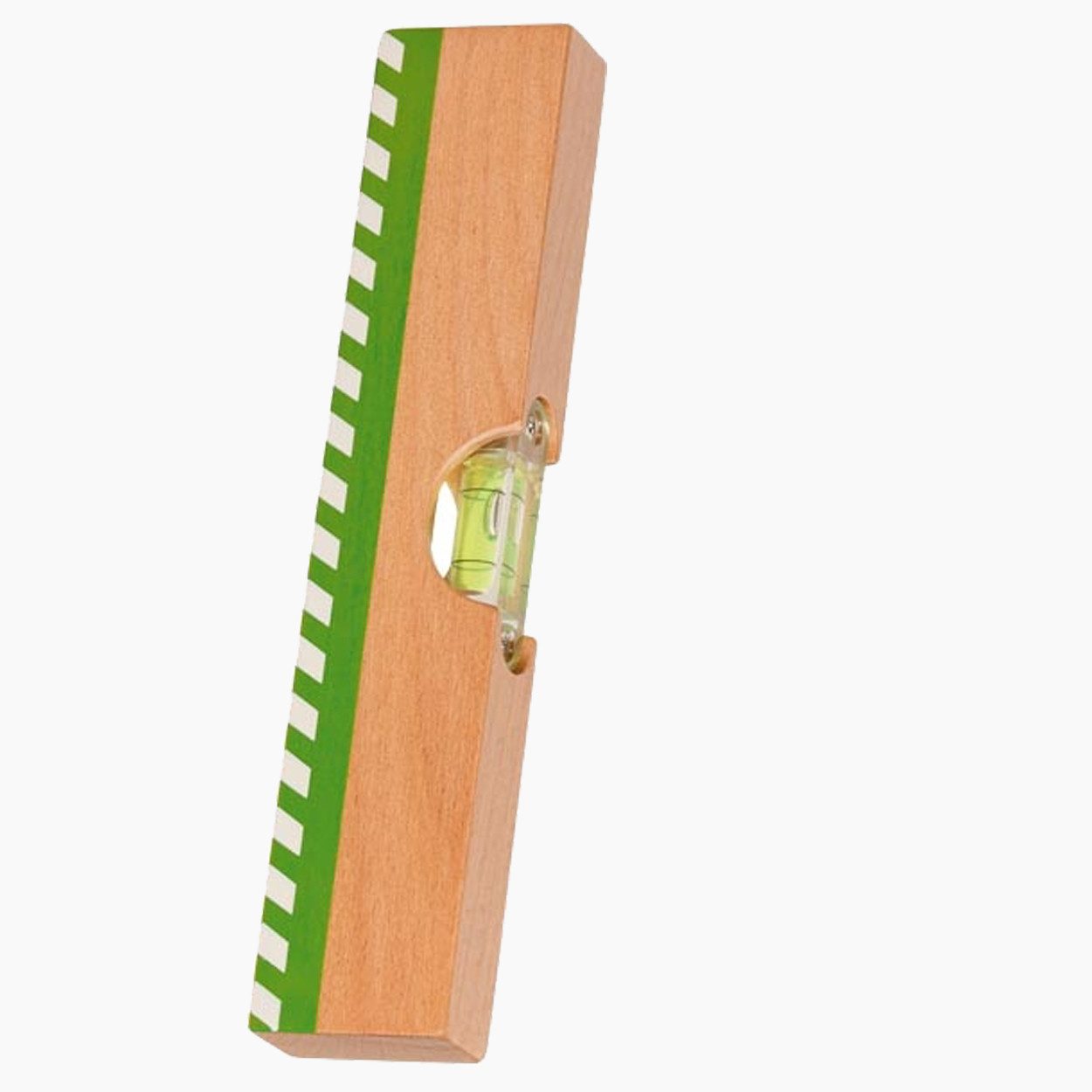 goki Kinder-Wasserwaage Wasserwaage, (packung, 1-tlg), Spielspaß mit echtem Werkzeug: