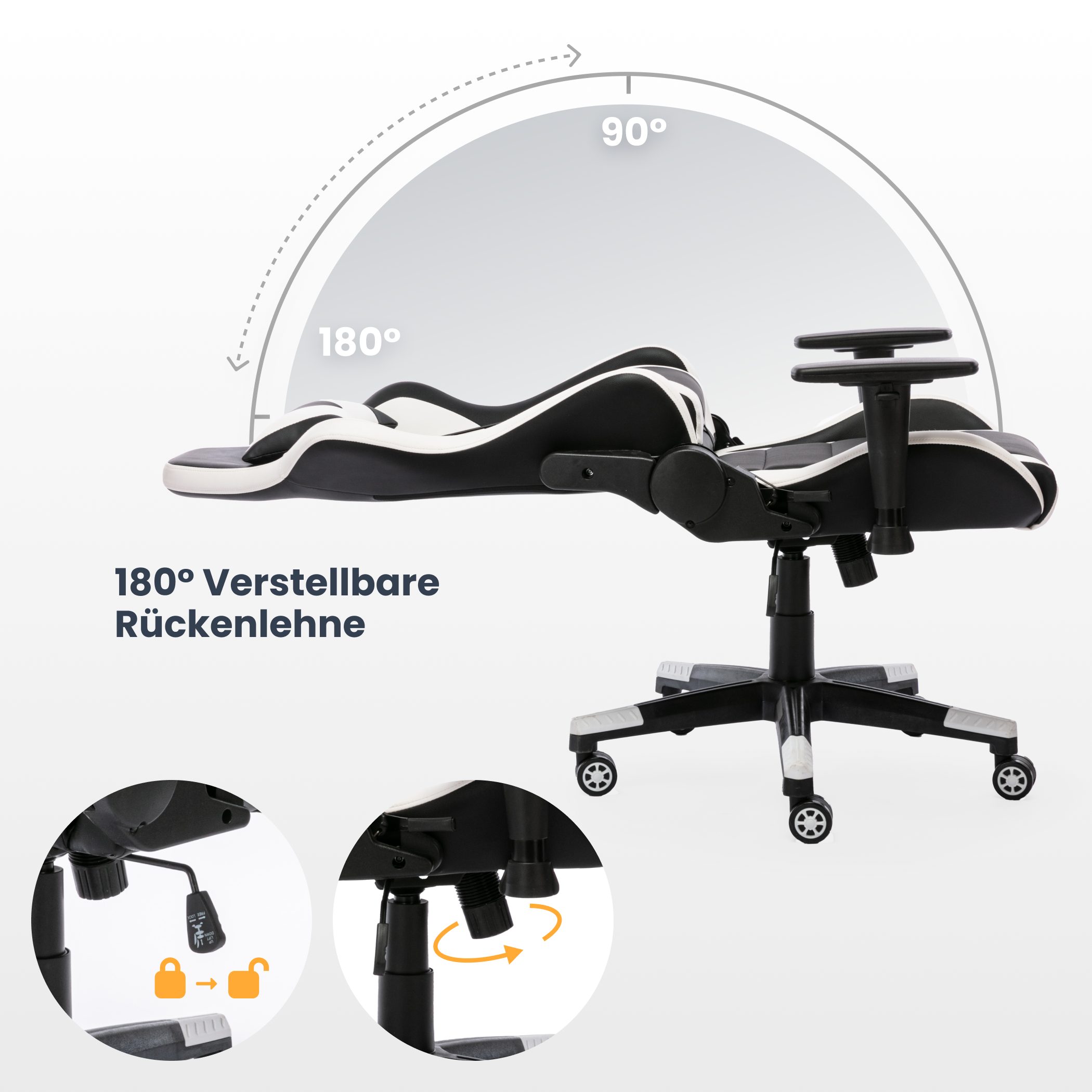 SeedWave Gaming-Stuhl Gaming Stuhl Ergonomisch mit günstig online kaufen