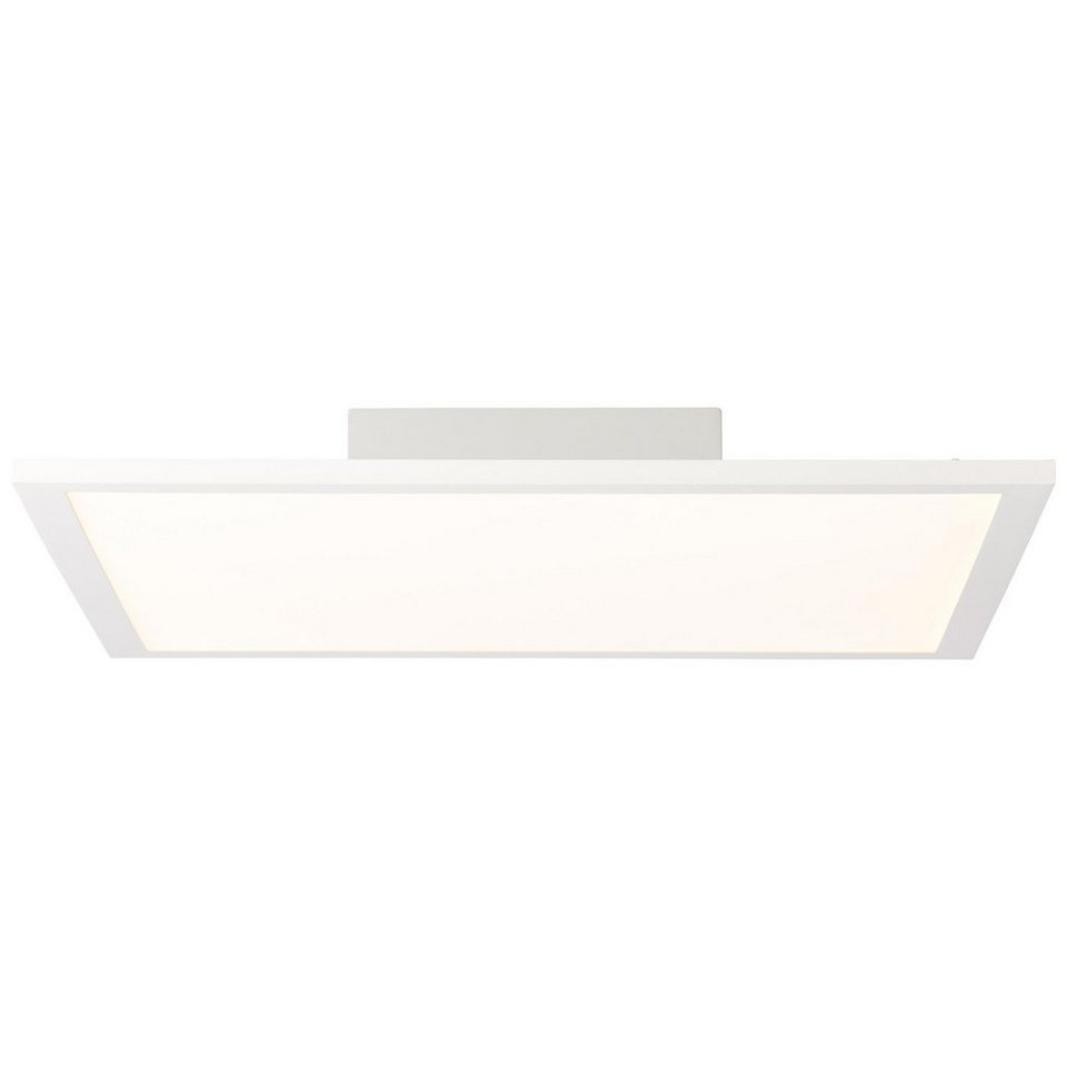 Brilliant Deckenleuchte Buffi, 4000K, Lampe Buffi LED Deckenaufbau-Paneel  40x40cm weiß/kaltweiß 1x 24W LED