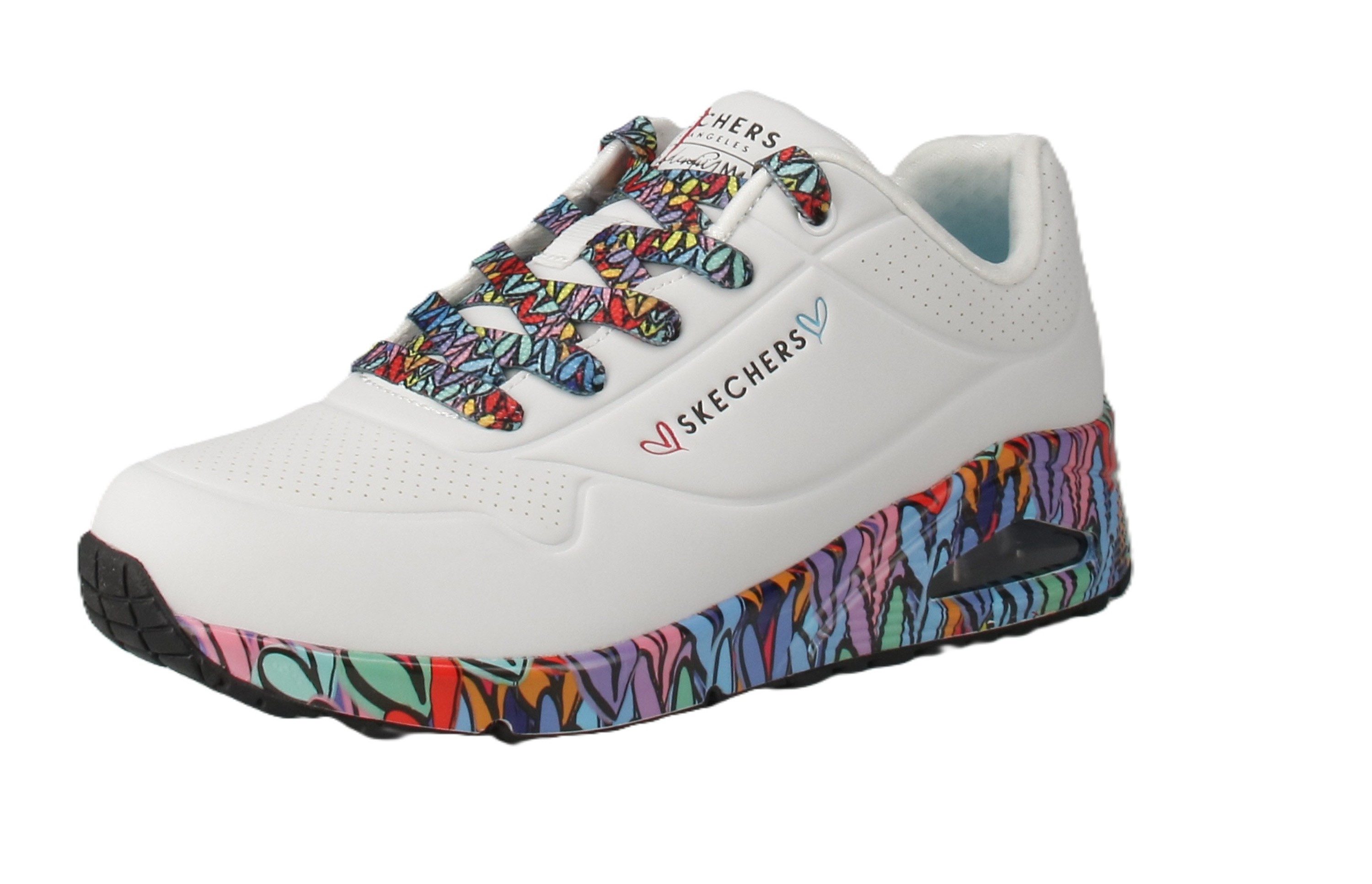 Skechers 177918 Uno Ravaged Love WMLT-Weiß günstig online kaufen