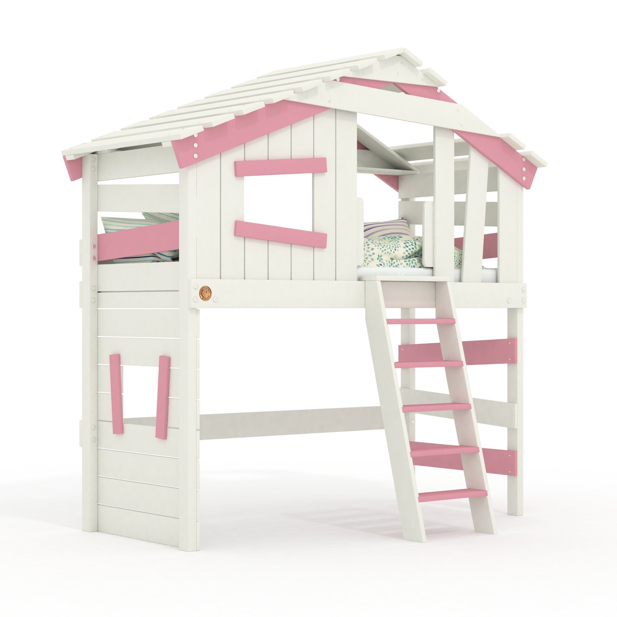bibex Hochbett ALPIN CHALET Hochbett, Kinderbett, günstig online kaufen