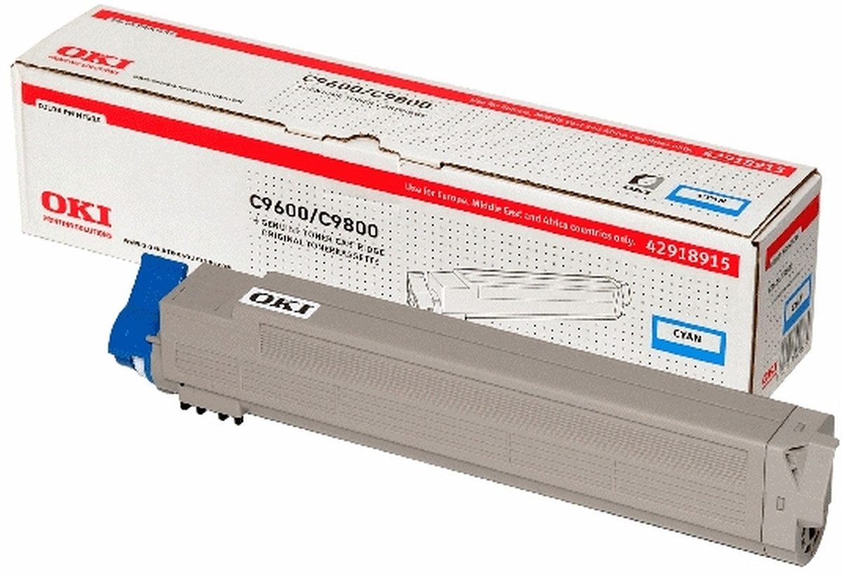 OKI Tonerpatrone Toner Oki C9600/C9650 cyan