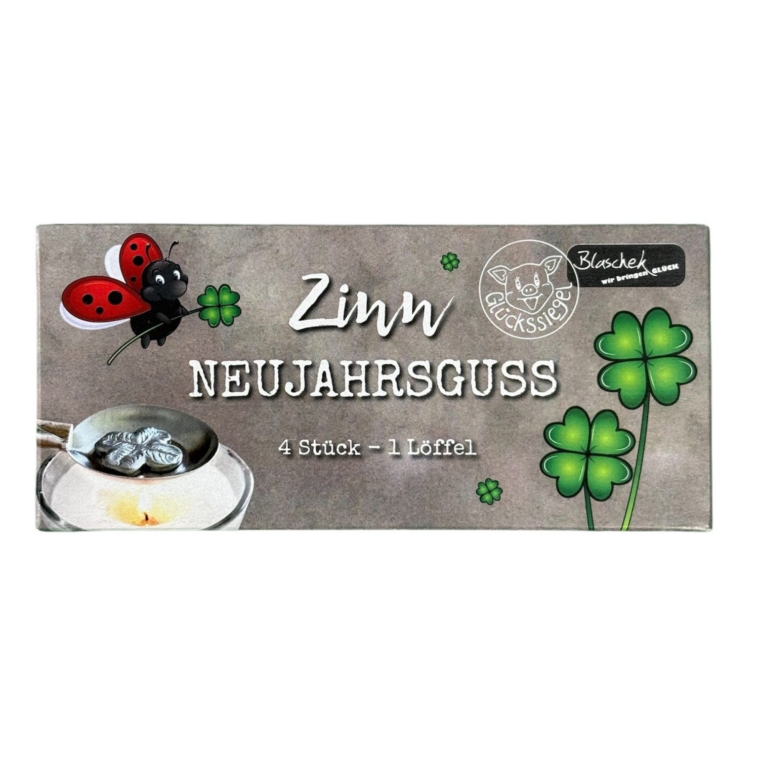 CEPEWA Spielesammlung Zinngiessen Wahrsagerei-Partyspiel Neujahrsguss Gesellschaftspiele Sil