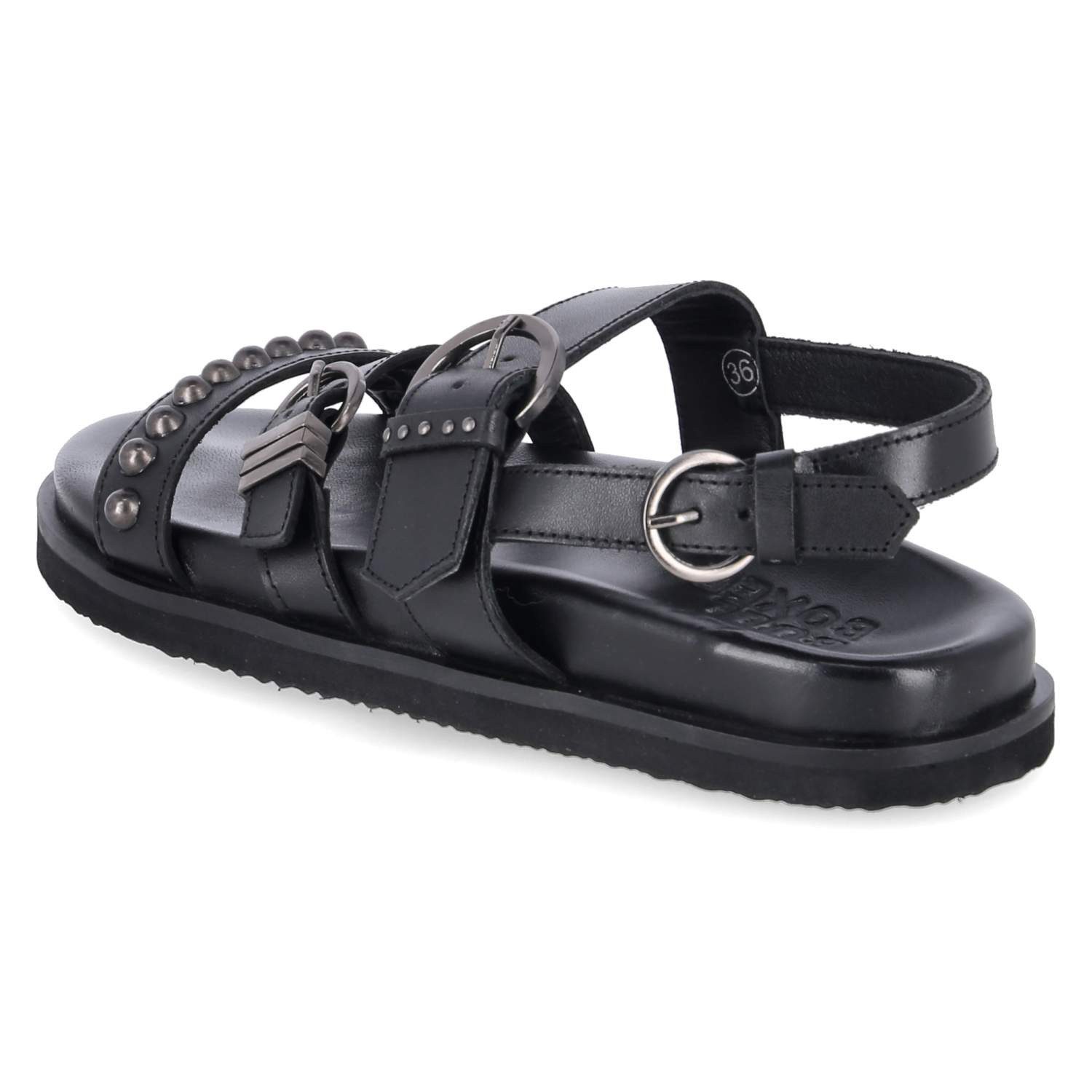Bullboxer Bullboxer 6RF0110801 2100 Damen Leder black Sandalette