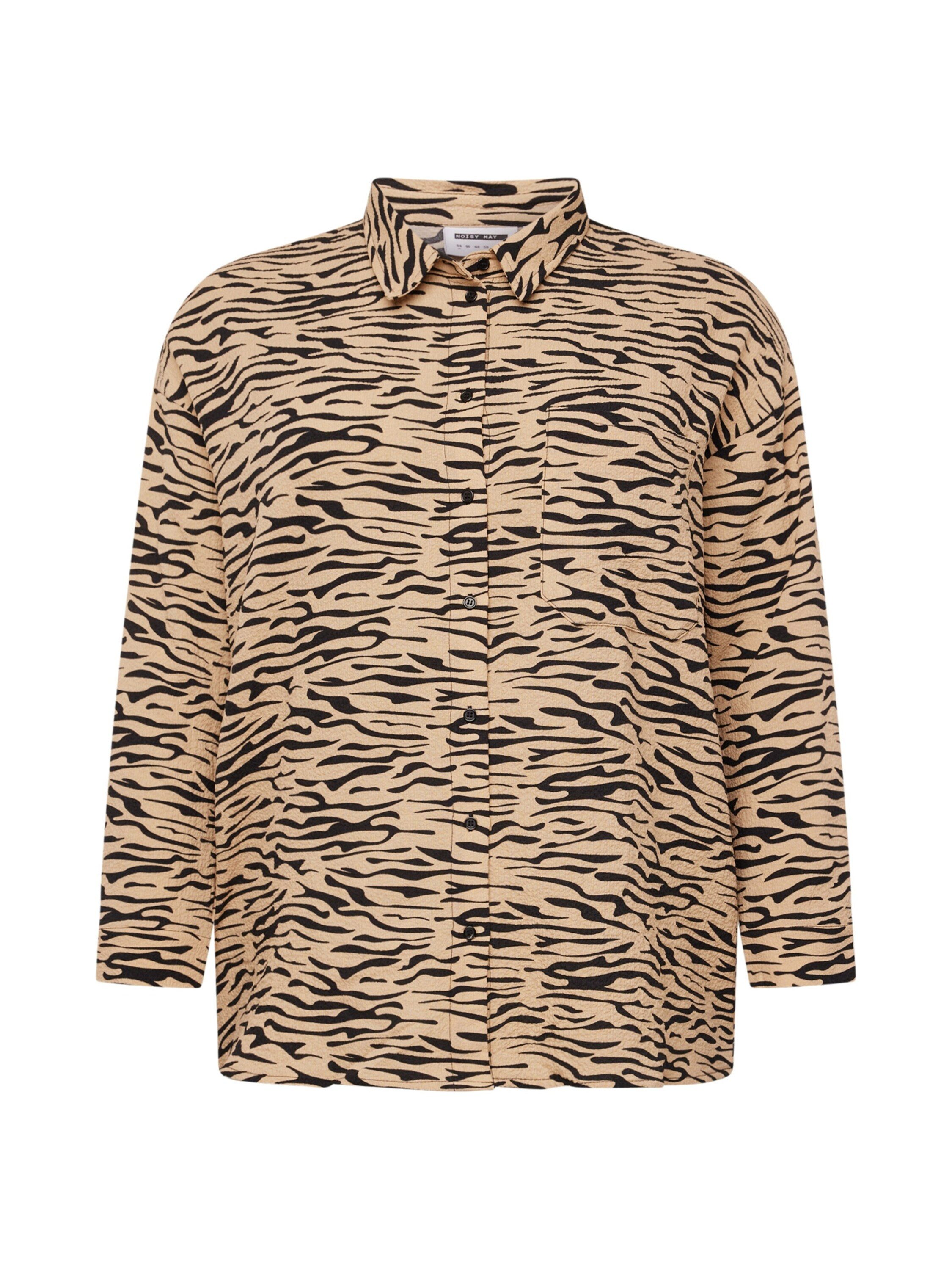 Noisy may Langarmbluse RIPPLE (1-tlg) Falten