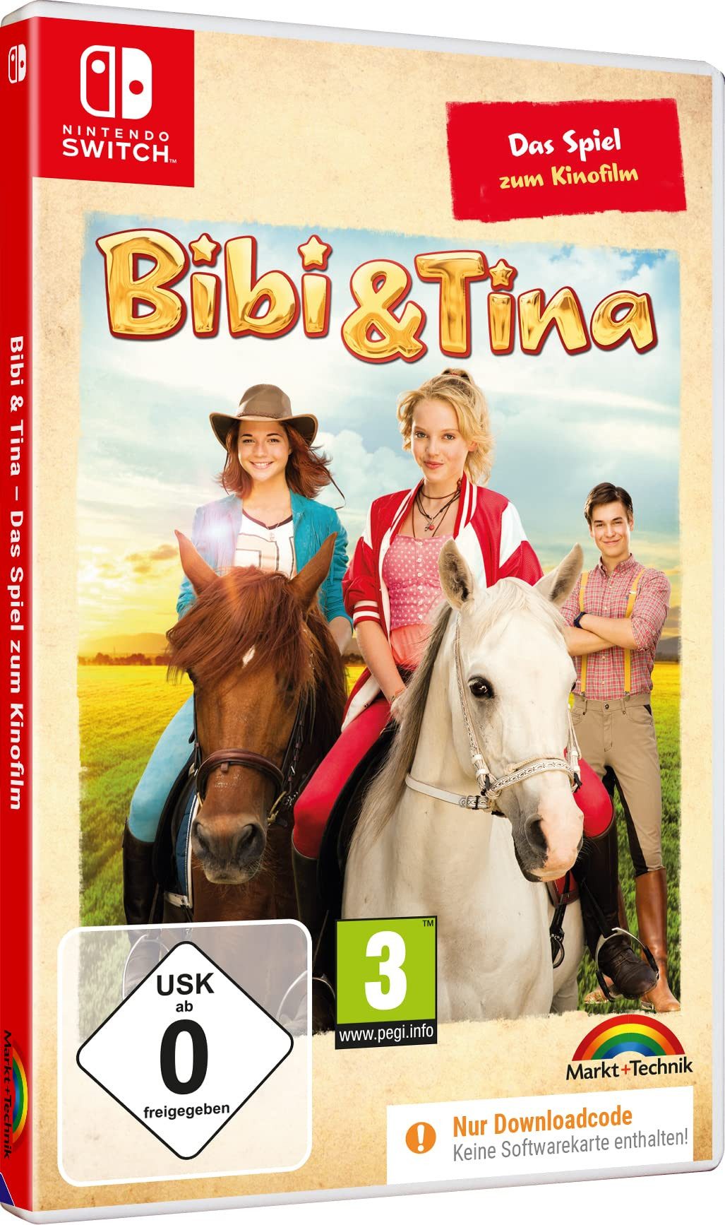 Bibi & Tina – Das Spiel zum Kinofilm für Switch - Code in a Box (Code in a Box), Nintendo Switch