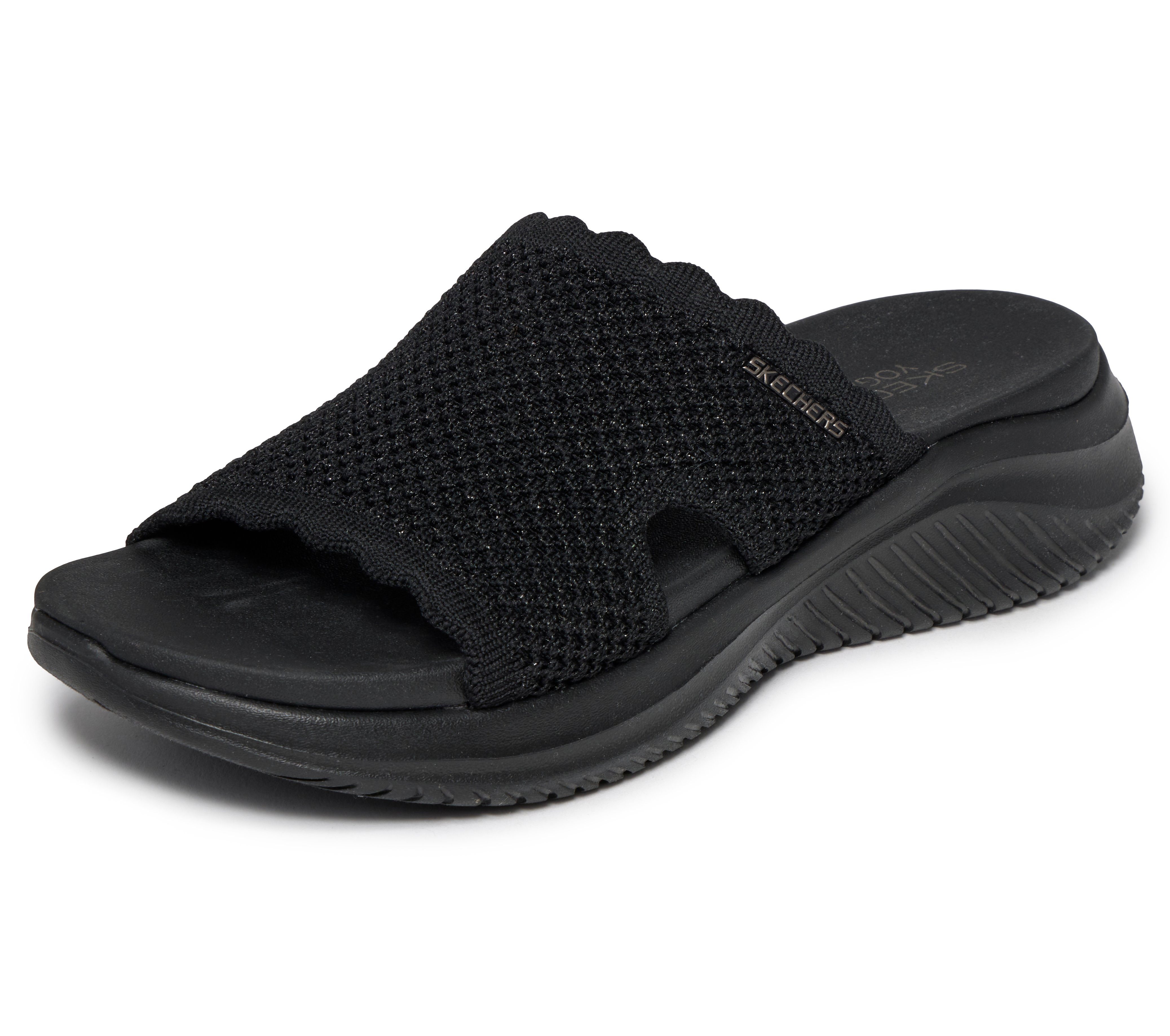 Skechers ULTRA FLEX 3.0 SANDAL-BRING IT! Pantolette Sommerschuh, Strandschuh, Badeschuh mit Yoga Foam