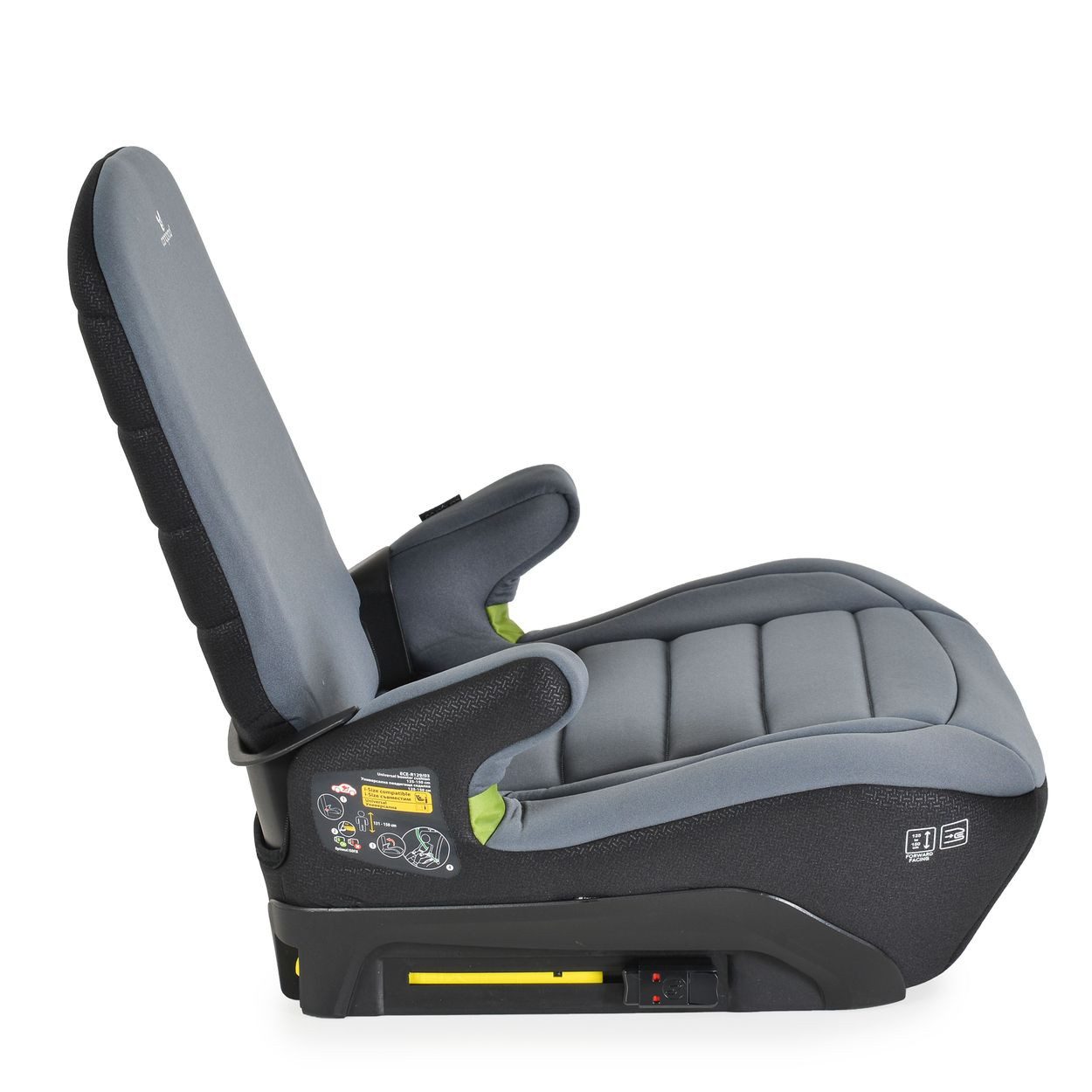 Cangaroo Kindersitzerhöhung Galaxy Isofix (125-150 cm), ab: 4, bis: 12, Gruppe 3, Rückenlehne, i-Size, klappbar, vorwärts gerichtet, schneller – Bild 4 von 5