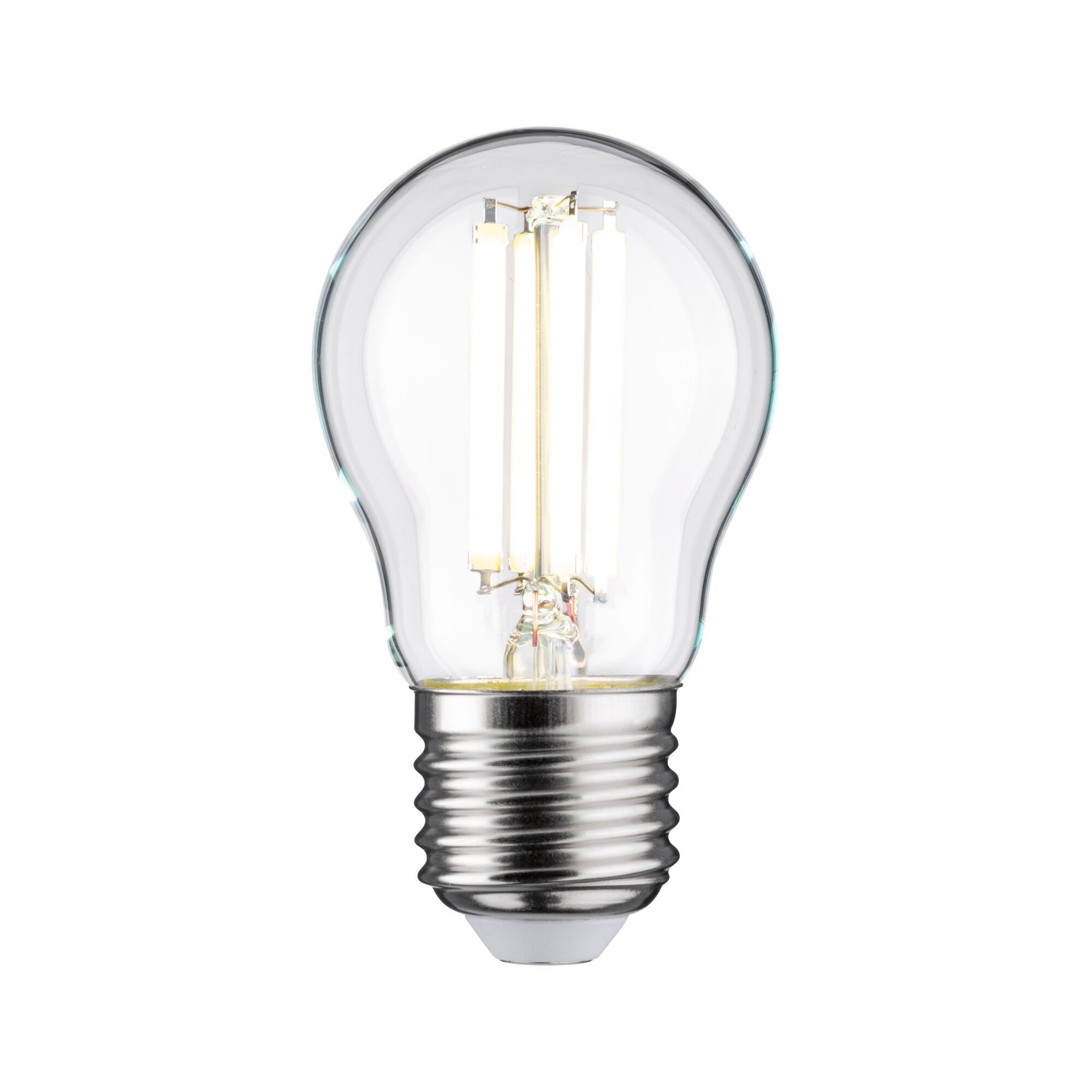 Paulmann LED-Leuchtmittel Efficient-Line Tropfen 525lm 2,5W 4000K klar 230V, E27, 1 St., Neutralweiß