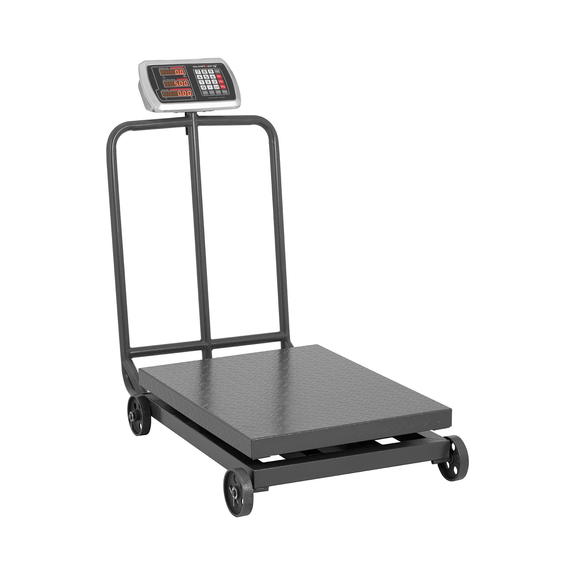 Steinberg Systems Präzisionswaage 600 kg/ 100 g Plattformwaage Paketwaage Digitalwaage Industrie rollbar, verschiedene Produktvarianten