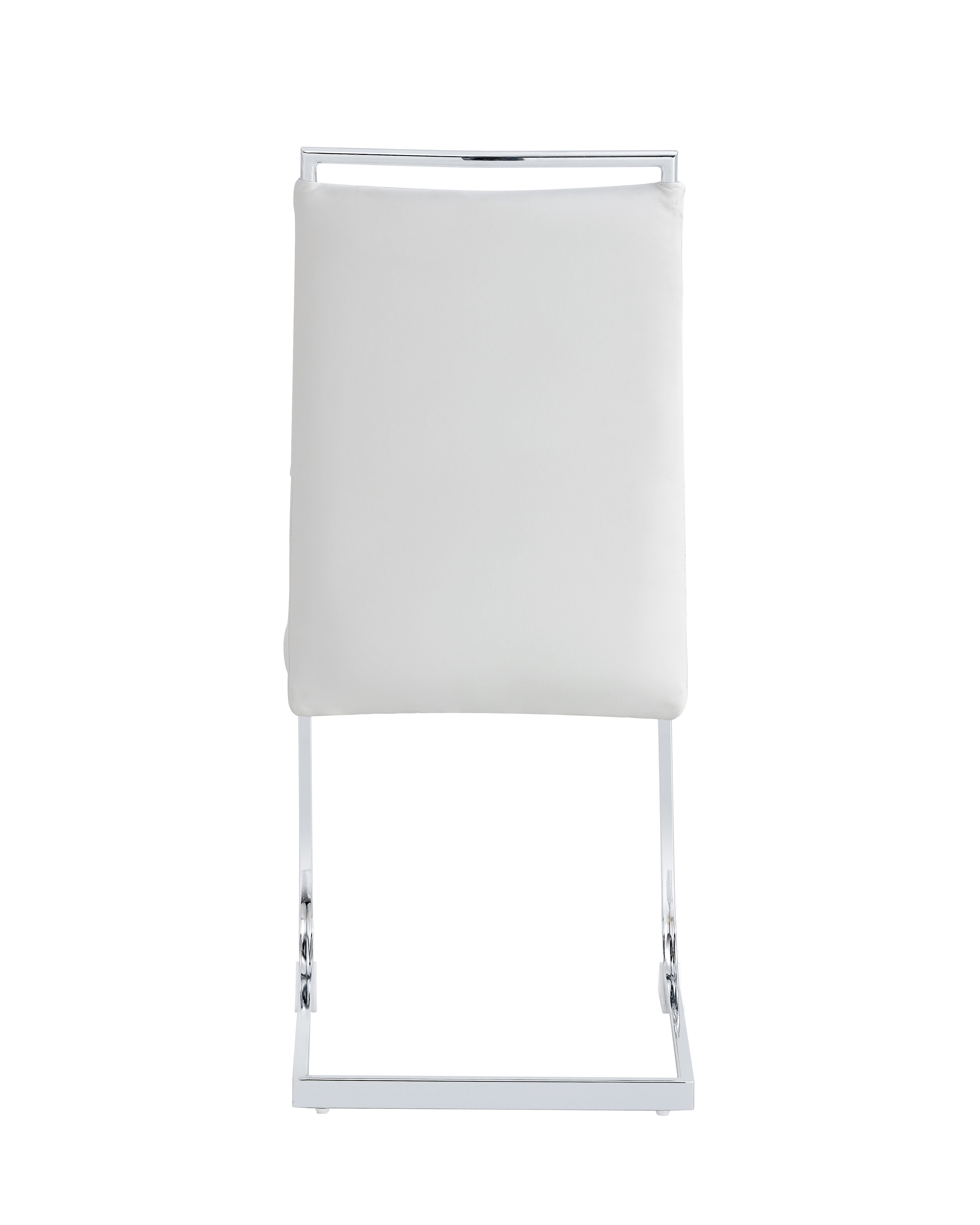 Freischwinger (Esszimmerstuhl, 2 St), Sitz gepolstert, Gestell aus Metall, Stuhl belastbar bis 150 Kg