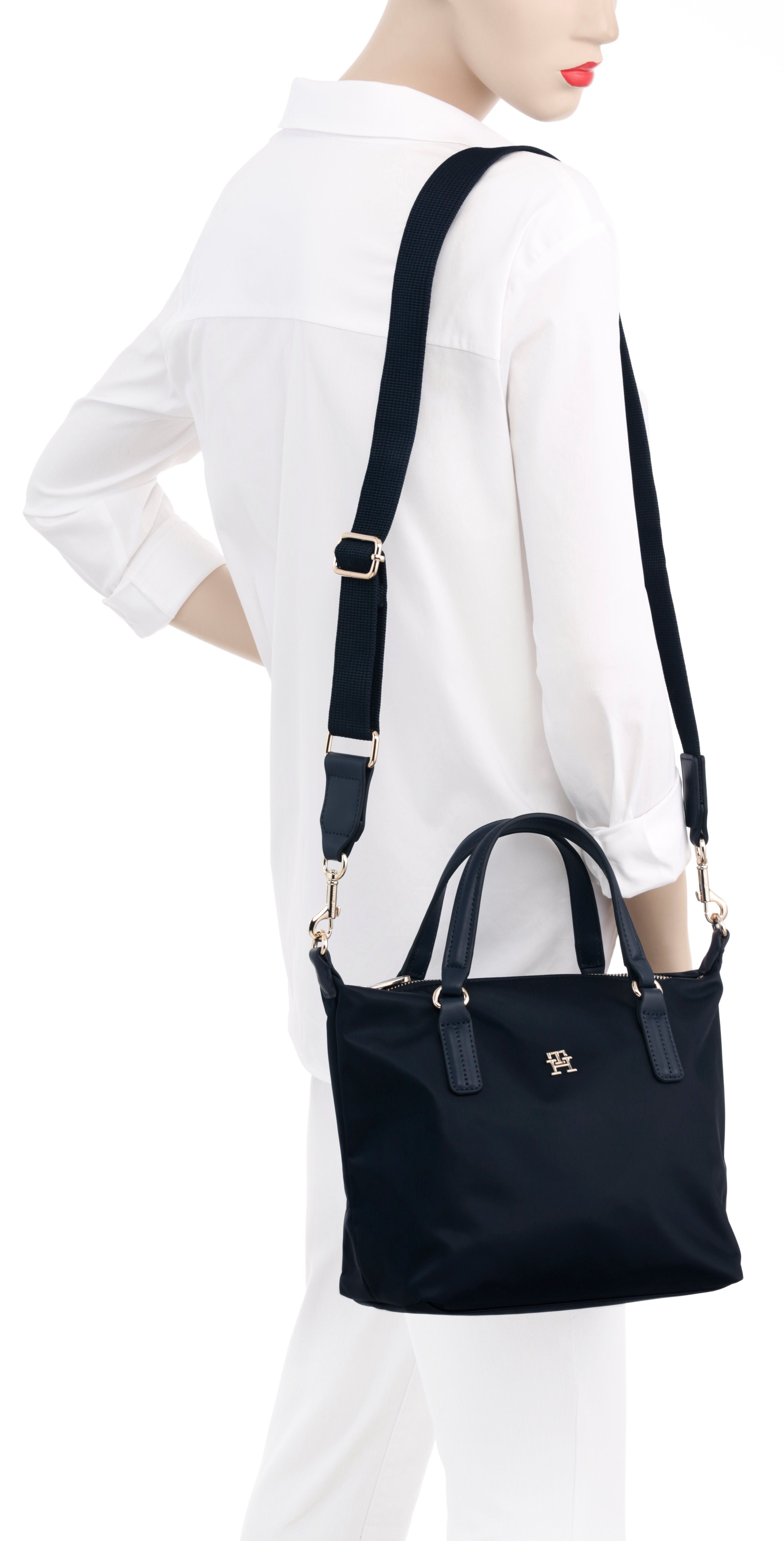 Tommy Hilfiger Henkeltasche POPPY NEW SMALL TOTE, Damen Umhängetasche, Shop günstig online kaufen