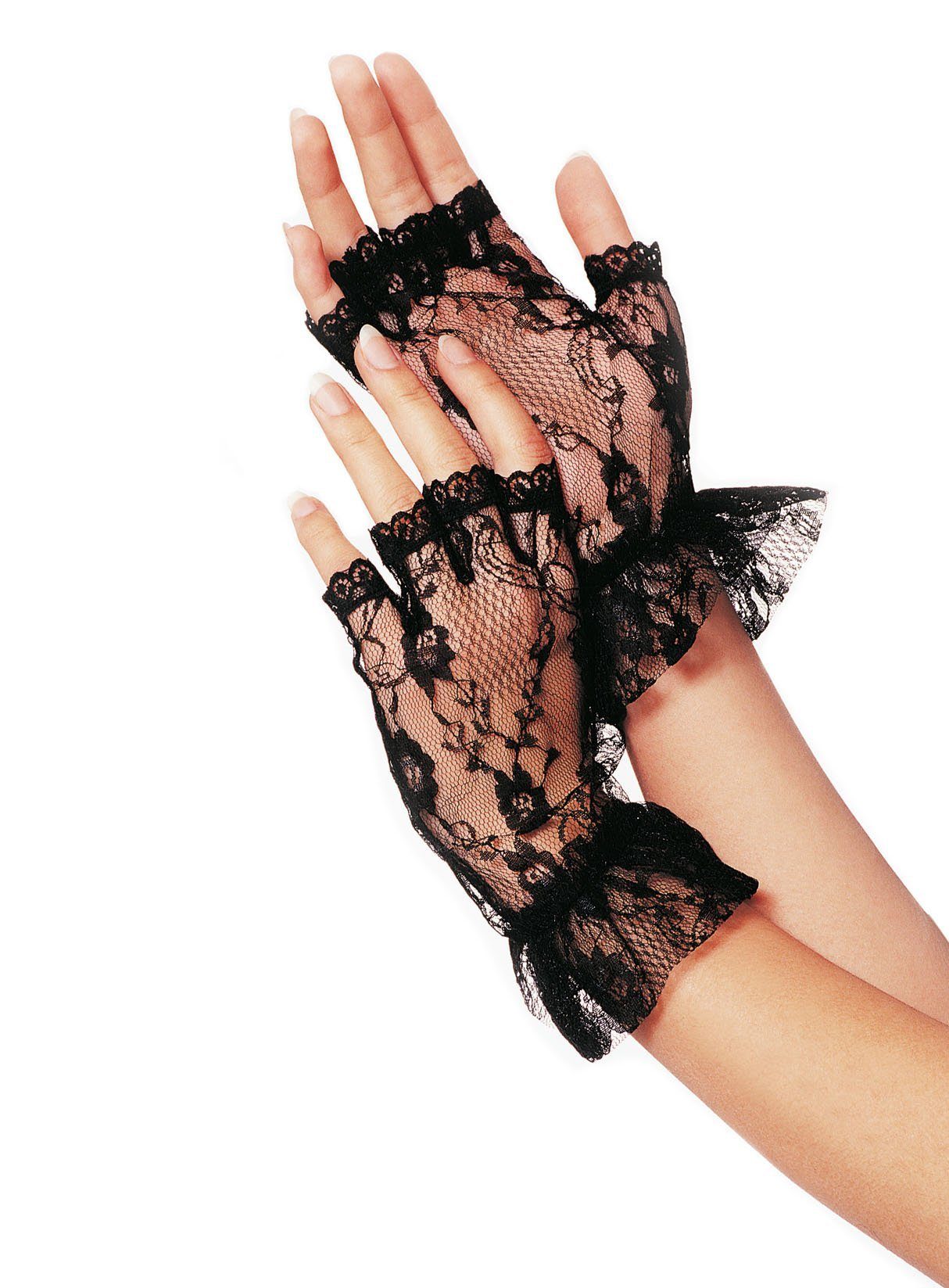 Leg Avenue Kostüm Fingerlose Netzstrumpf Перчатки