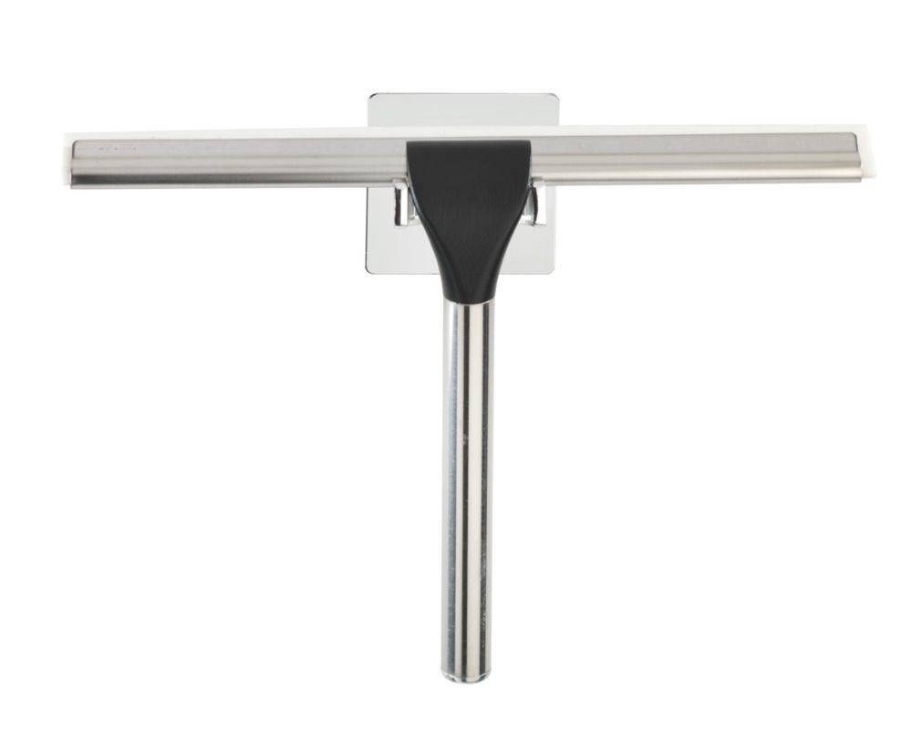 WENKO Duschabzieher Quadro, Turbo - Loc, Wenko, (Wasserabzieher + Halter)