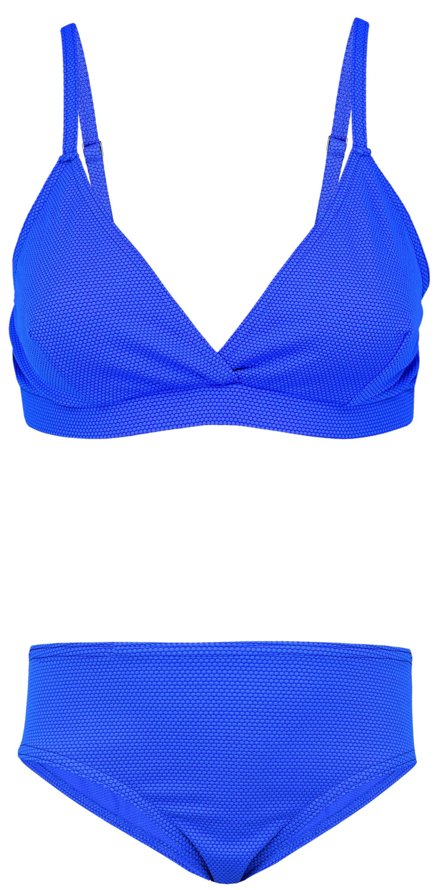 Aquarti Bustier-Bikini Aquarti Mädchen Bikini Set Bustier Bikinislip Zweiteiliger Badeanzug