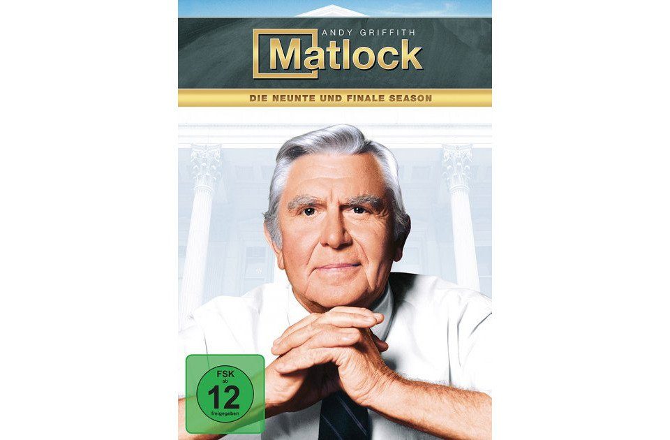 Paramount DVD Matlock Staffel 9 (finale Staffel)