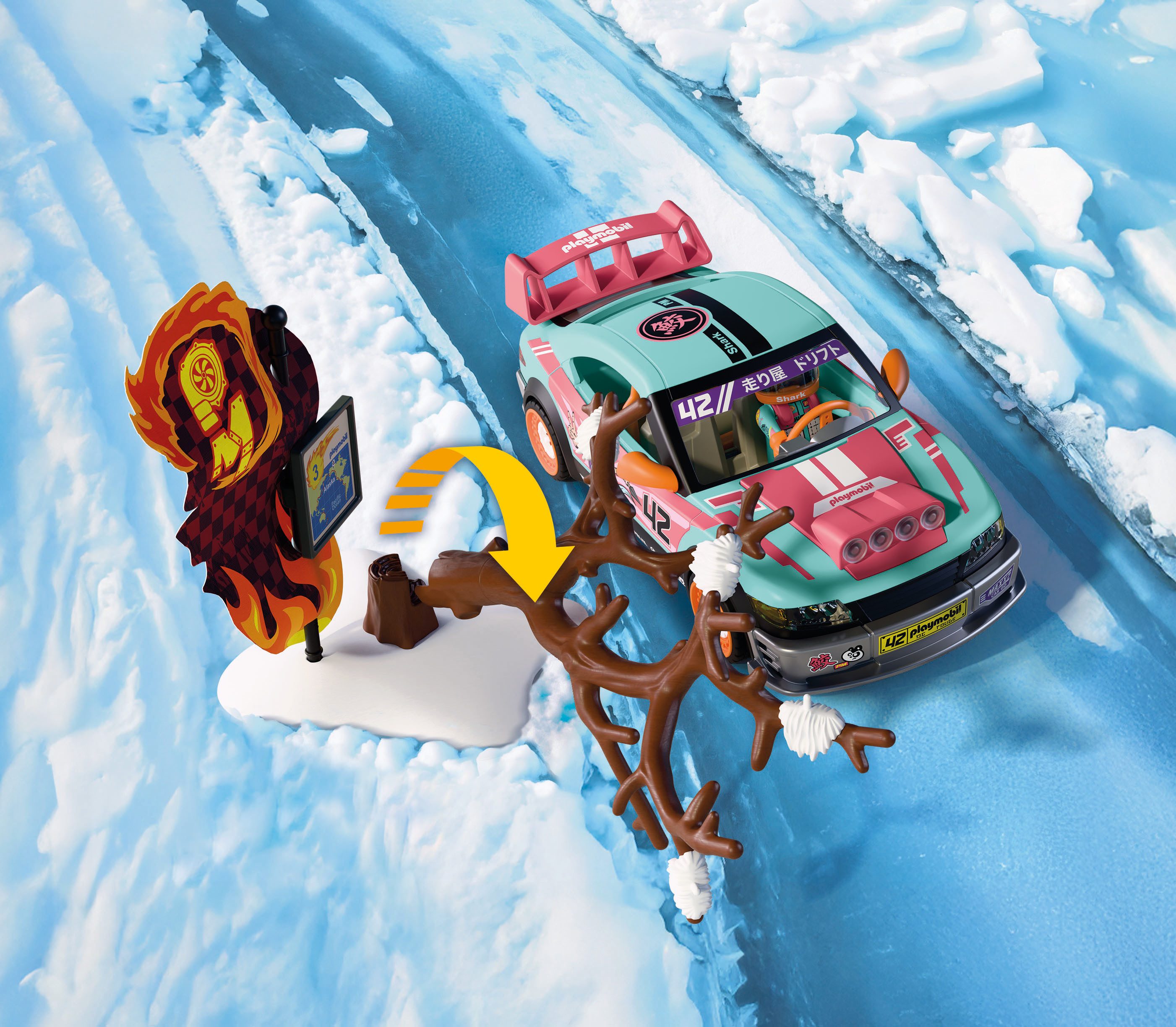 Playmobil® Offroad Tuningcar (72062), City Action Konstruktions-Spielset, (66 St), Made in Europe