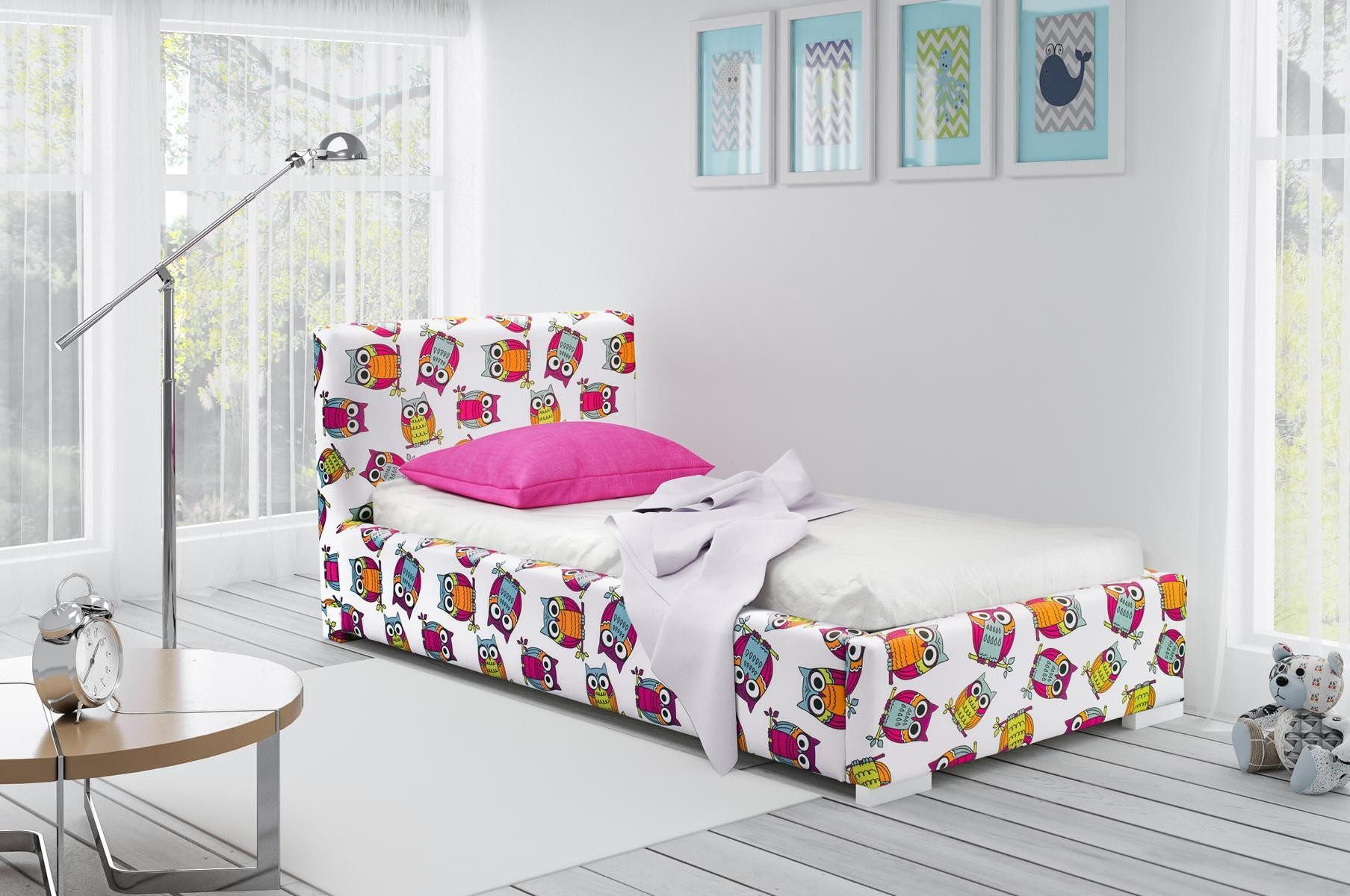 Jugendbett Neu Modernes Kinderzimmer-Bett mit Bettkasten Jugendbett Kinderbett