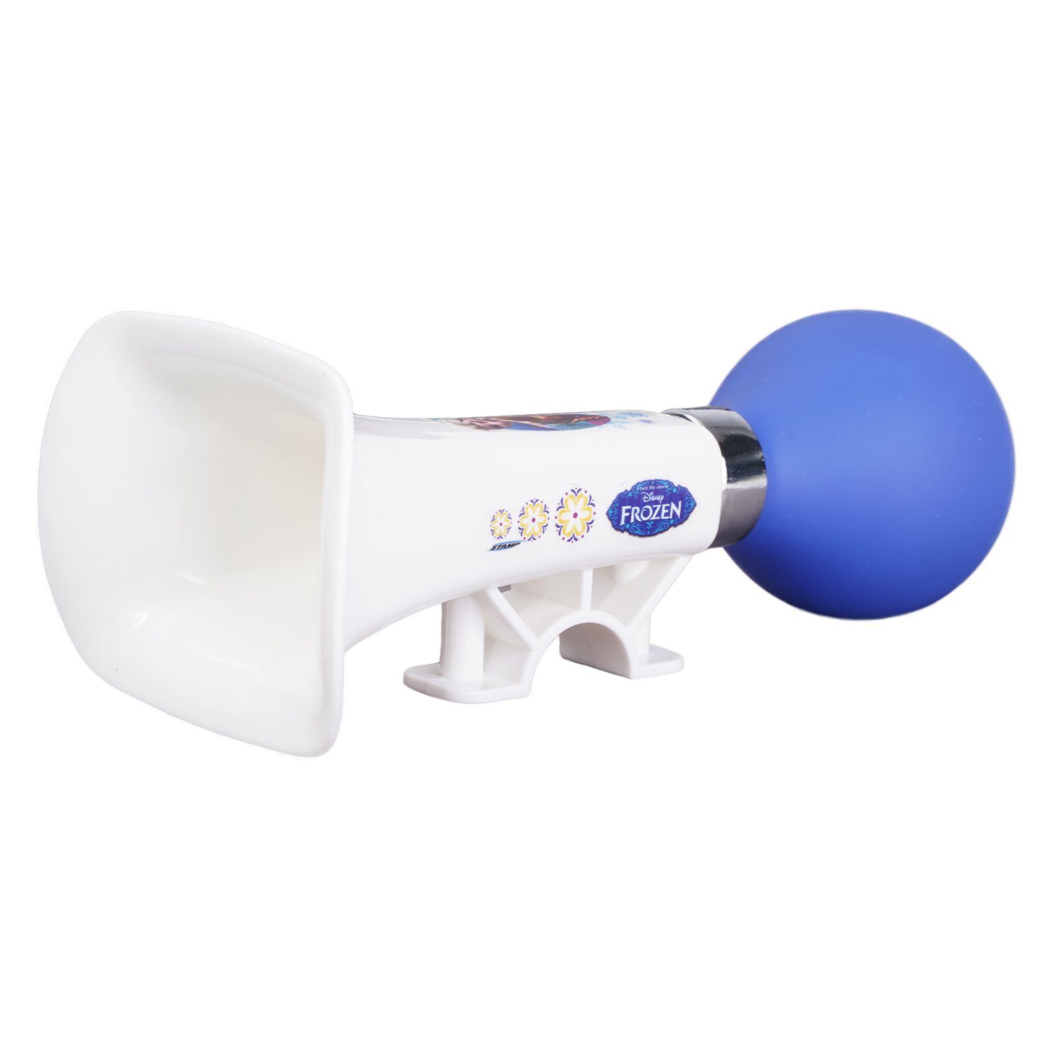 STAMP Fahrradklingel Kinder Fahrrad-Hupe Disney Frozen Eiskönigin, Ballhpue als Fahrrad-Klingel, Tröte für Kinderfahrrad, Lenkerhupe
