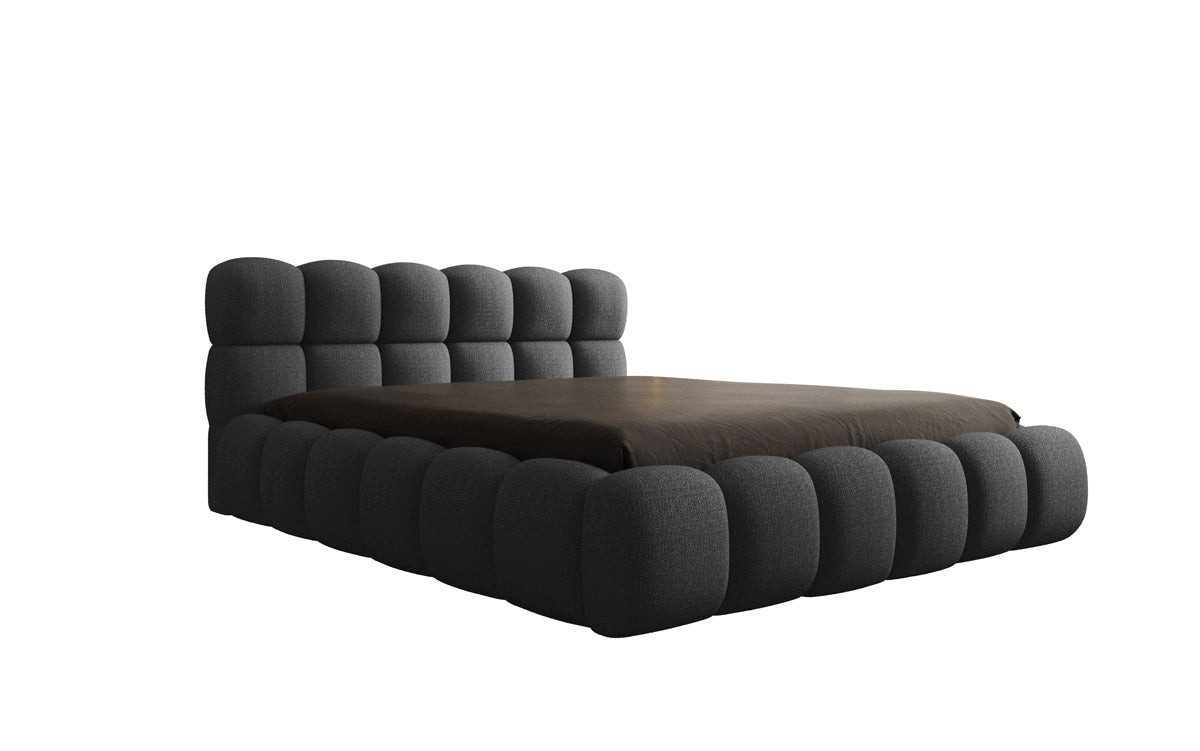 Luxusbetten24 Polsterbett Designer Polsterbett Boston Bouclé, günstig online kaufen
