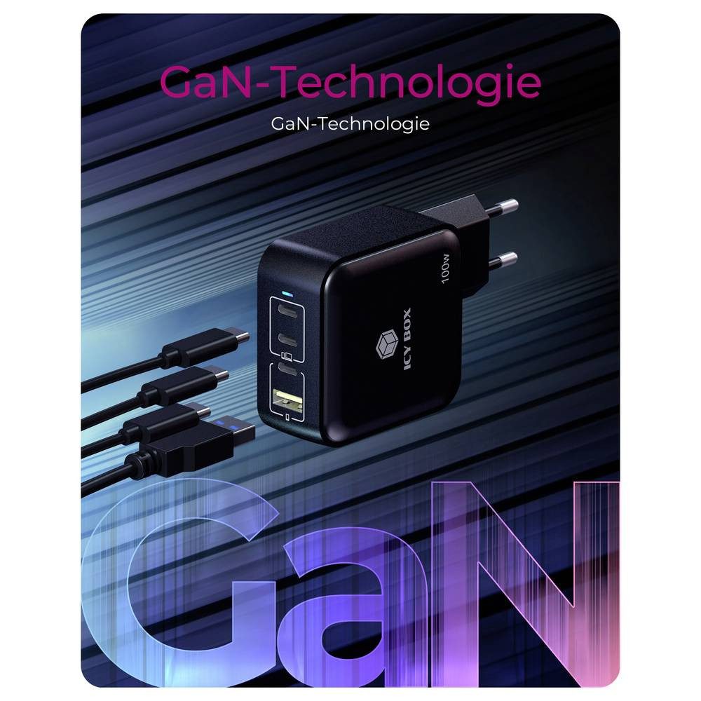 ICY BOX 61116 USB-Ladegerät