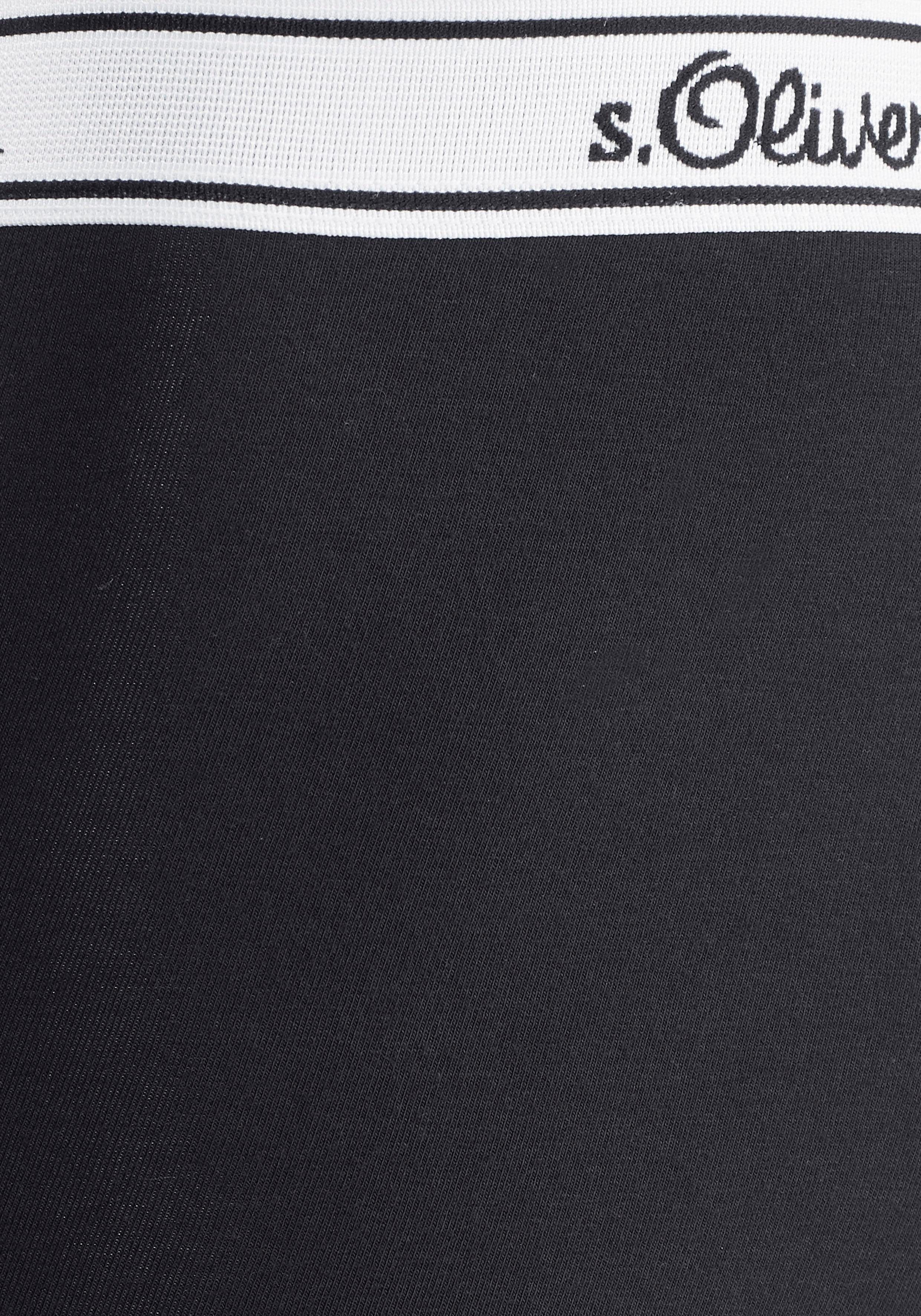 s.Oliver Boxer Boxershorts für Herren (Packung, 3-St) mit weißem Webbund – Bild 5 von 5