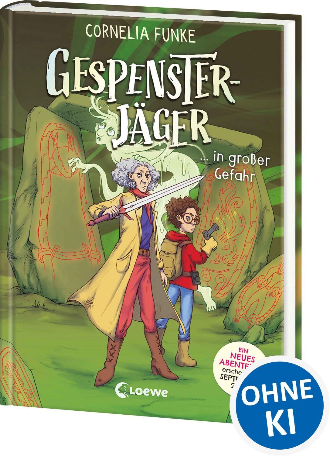 Gespensterjäger in großer Gefahr (Band 4) - Mit 8 neu illustrierten Fa / Cornelia Funke