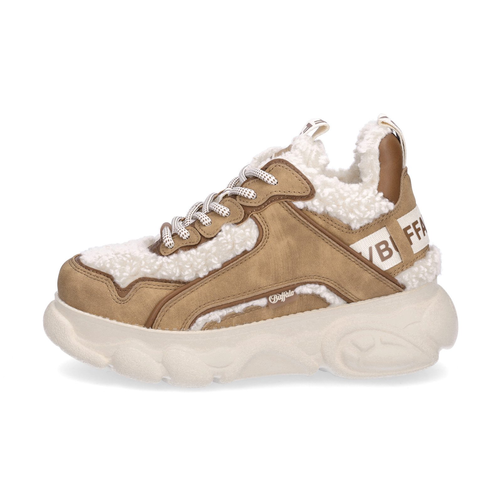 Buffalo Buffalo Damen Sneaker CLD Chai Warm beige braun Sneaker günstig online kaufen
