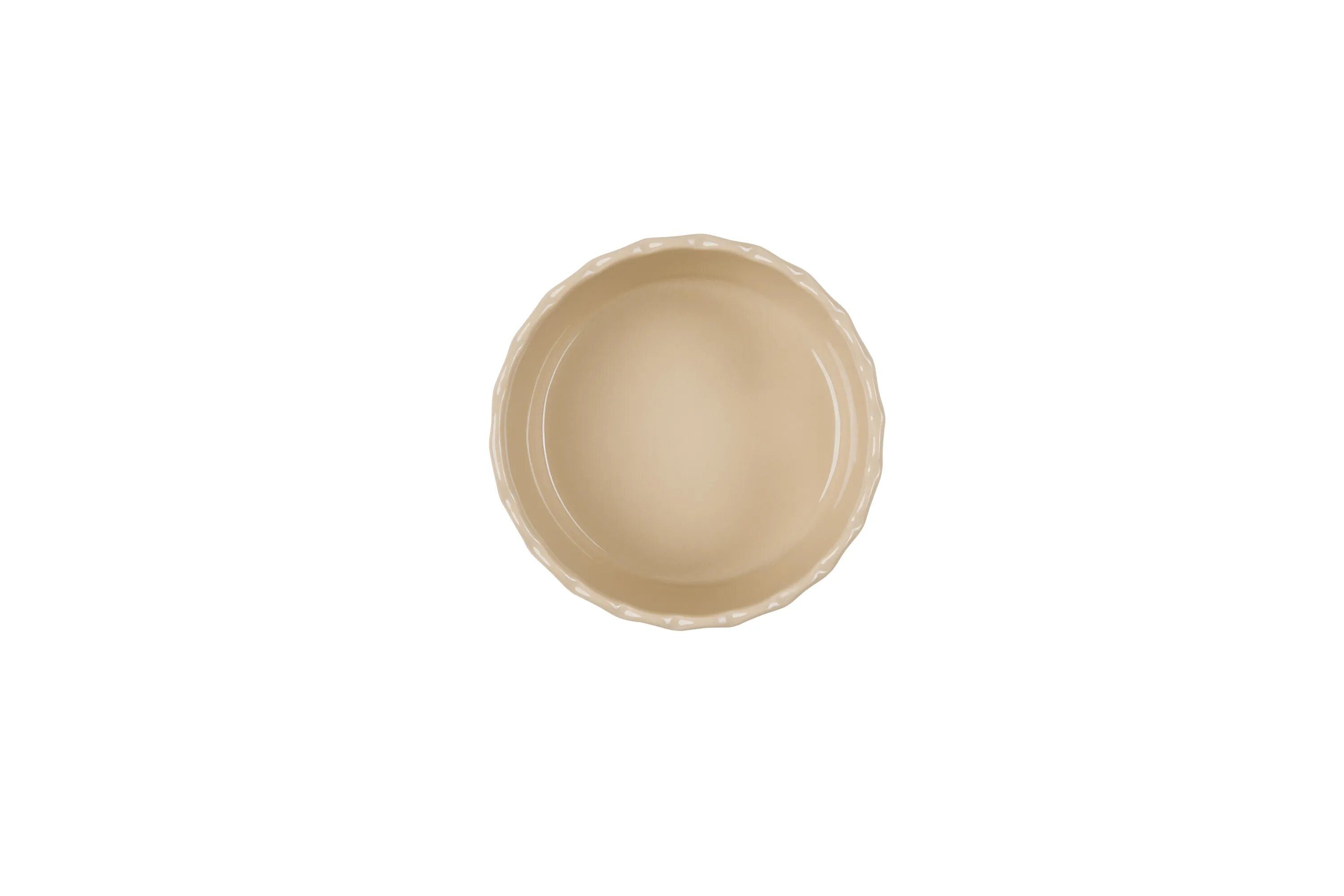 Sallys Auflaufform - Stoneware Ofenform rund 4er Set 10 cm - aus natürlichen Materialien