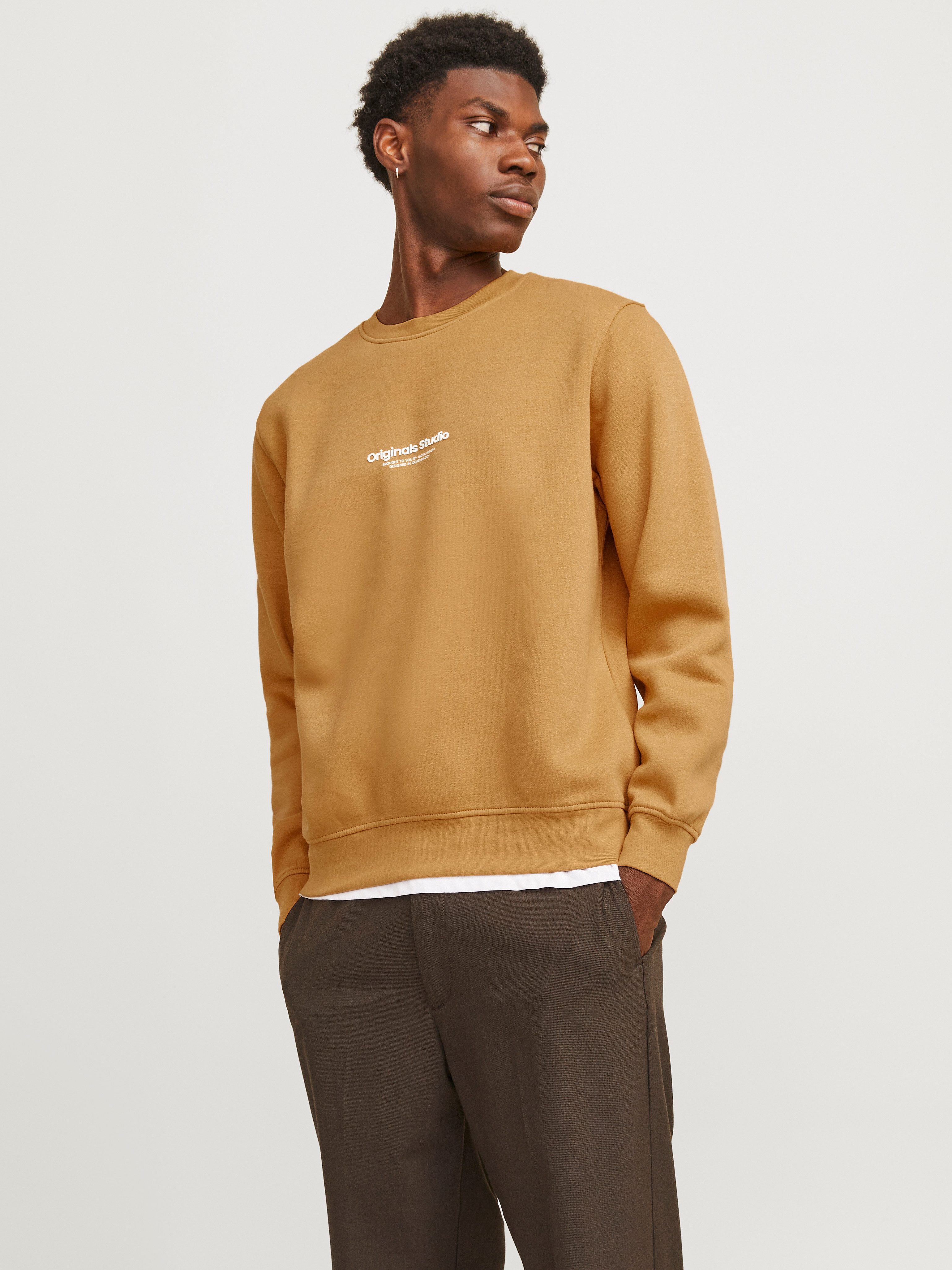 Jack & Jones  Sweatshirt 12241694 JORVESTERBRO-KALAMATA günstig online kaufen