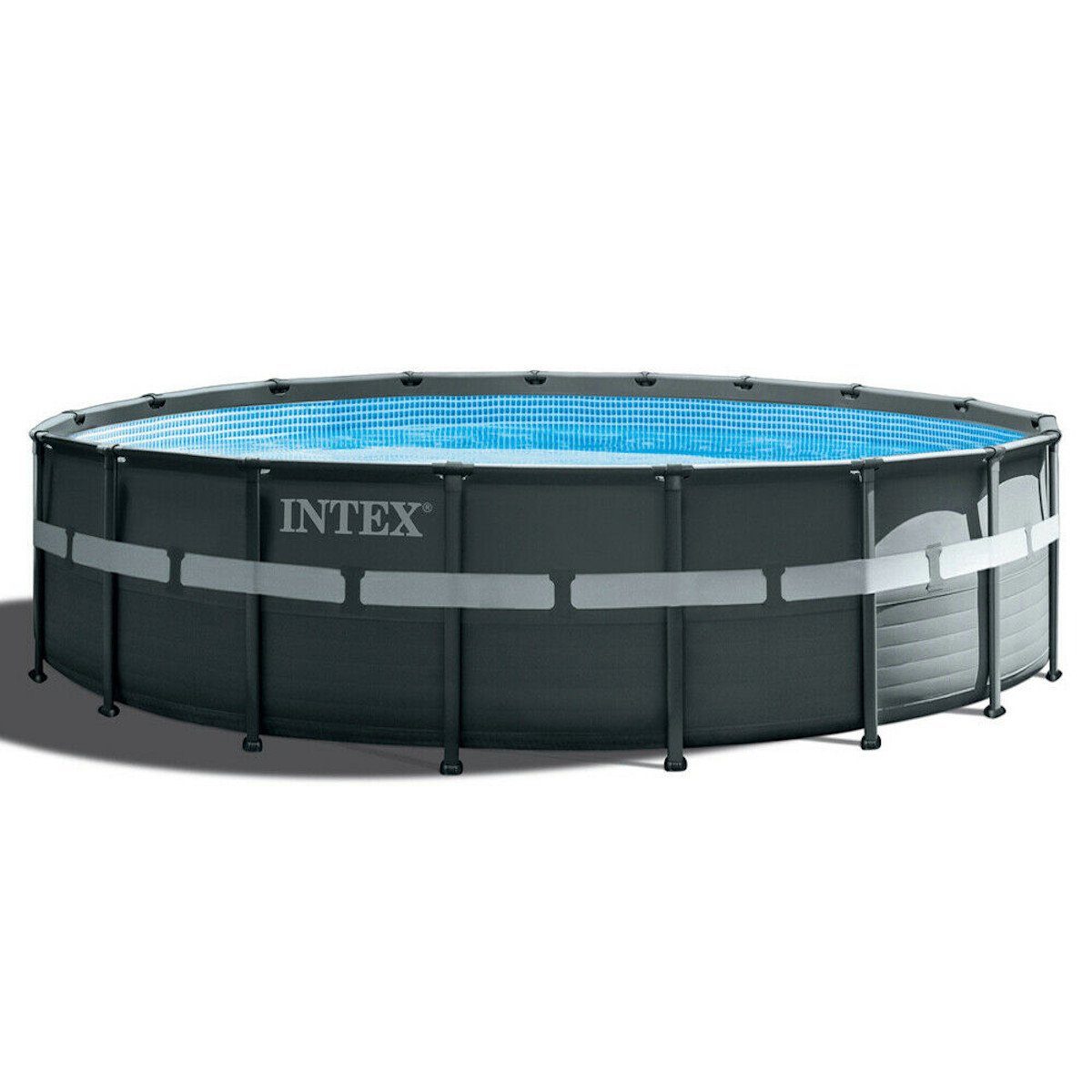Intex Pool 26330GS Ultra XTR FramePool-Set inkl Sandfilter RCD Pumpe & Zubehör