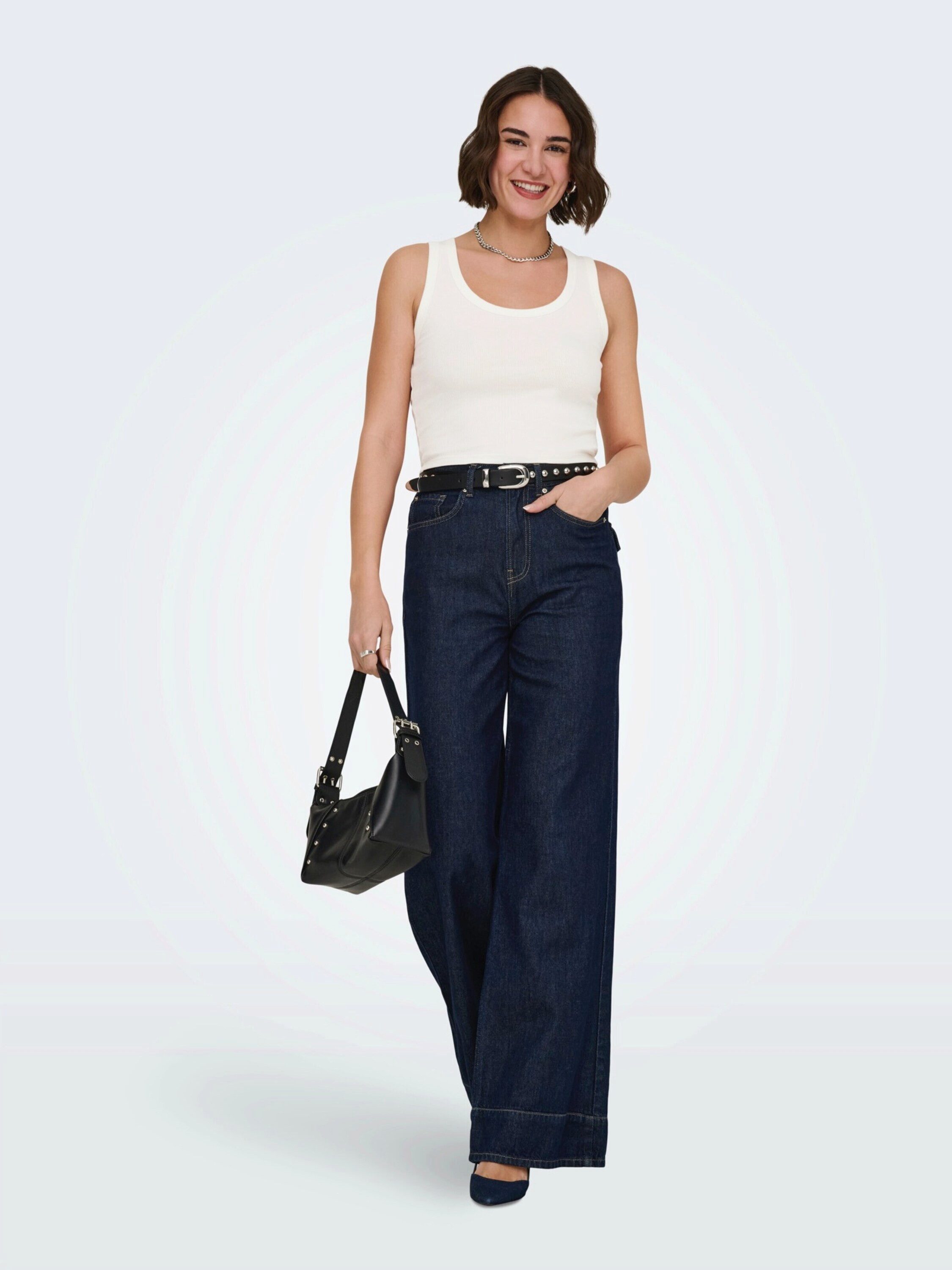 ONLY Shirttop ONLEASY (2-tlg) Plain/ohne Details – Bild 3 von 5