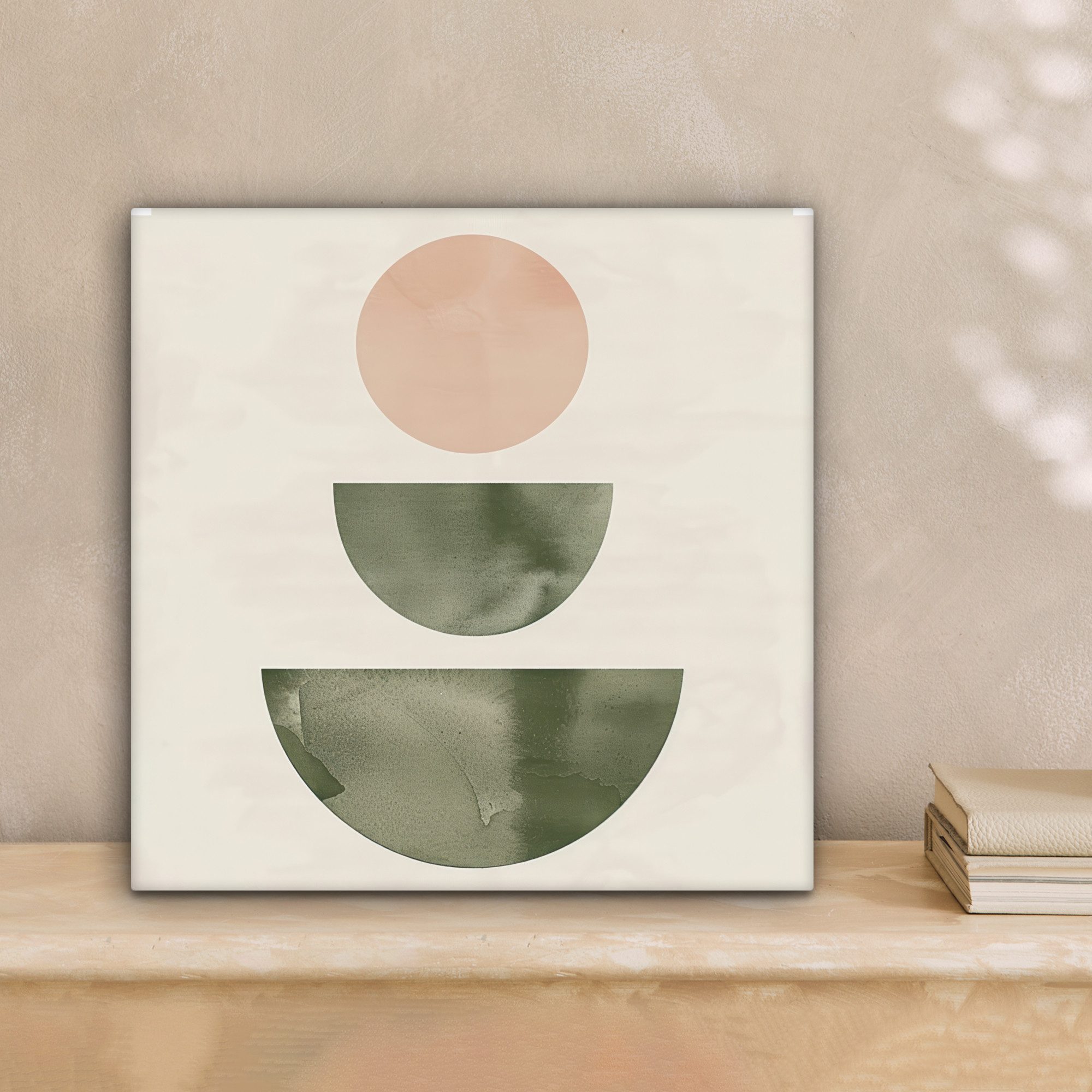 OneMillionCanvasses® Leinwandbild Modern - Rosa - günstig online kaufen