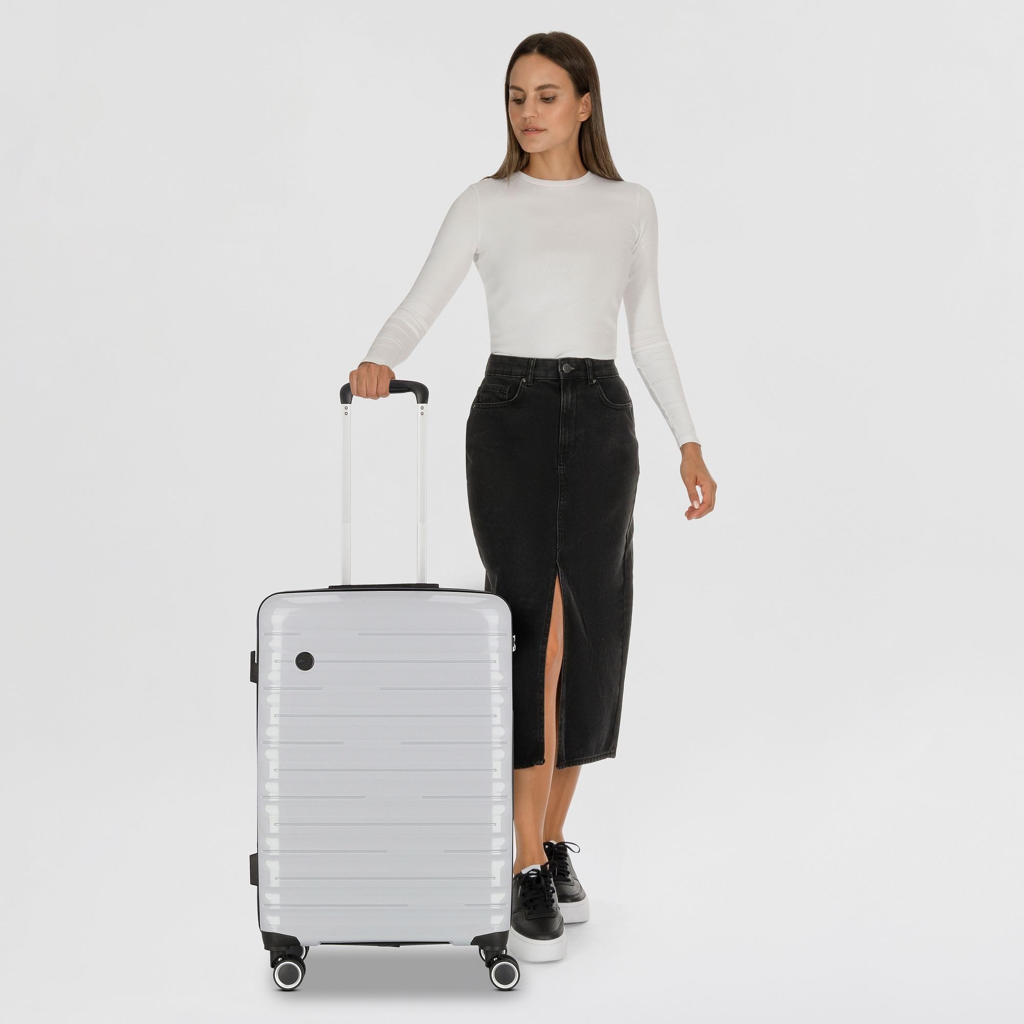 cocoono Hartschalen-Trolley Madrid, 4 Rollen, Polypropylen