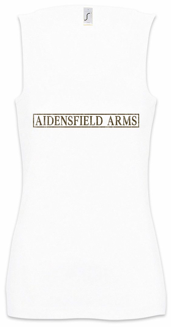 Tanktop Aidensfield Arms Ärmelloses Damen T-Shirt Heartbeat Symbol Zeichen