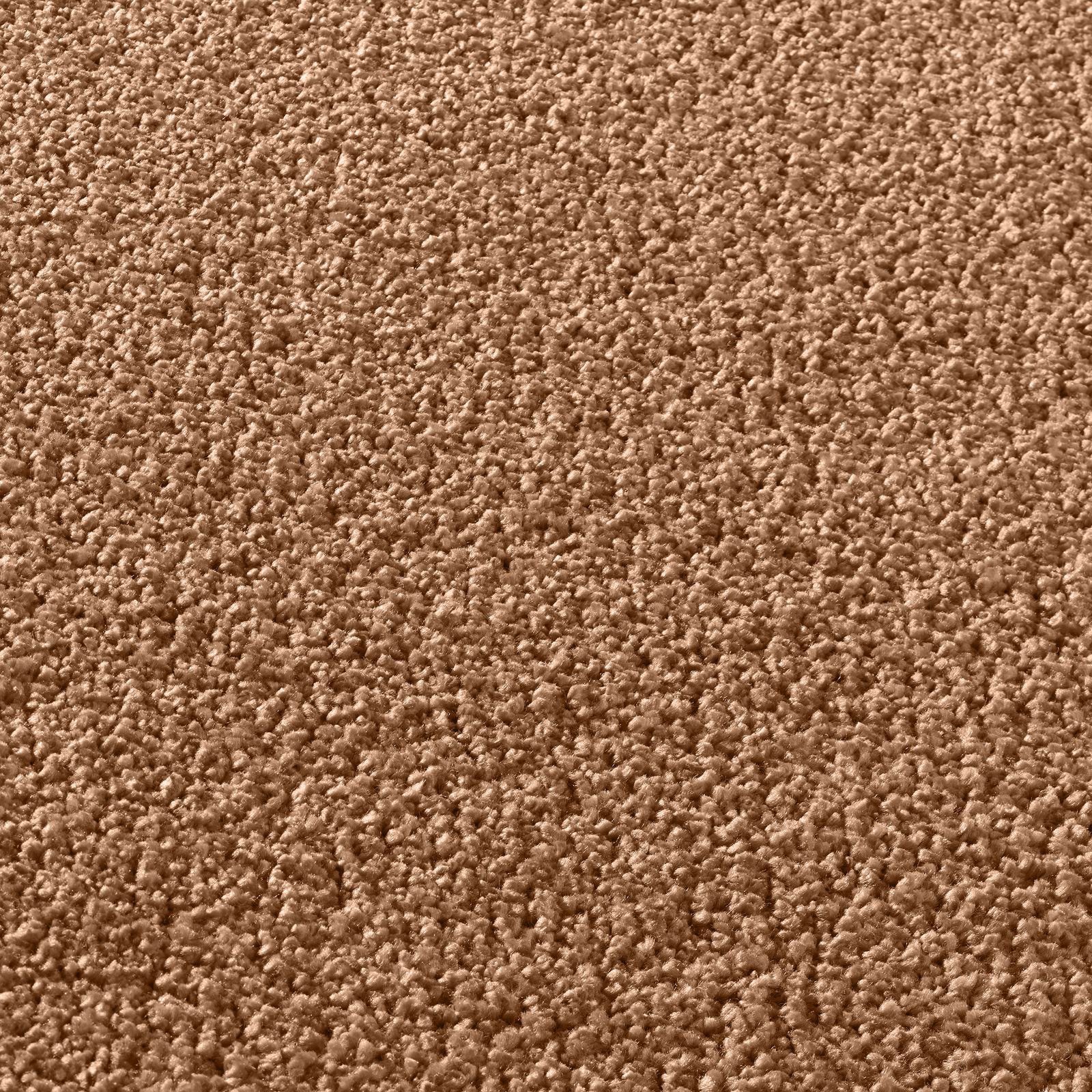 Teppich Kurzflor-Frisee-Teppich Madrid Uni, Höhe: TaraCarpet, 080X150 Wohnzimmer terra uni Schlafzimmer mm, 9 rechteckig, Esszimmer Kinderzimmer
