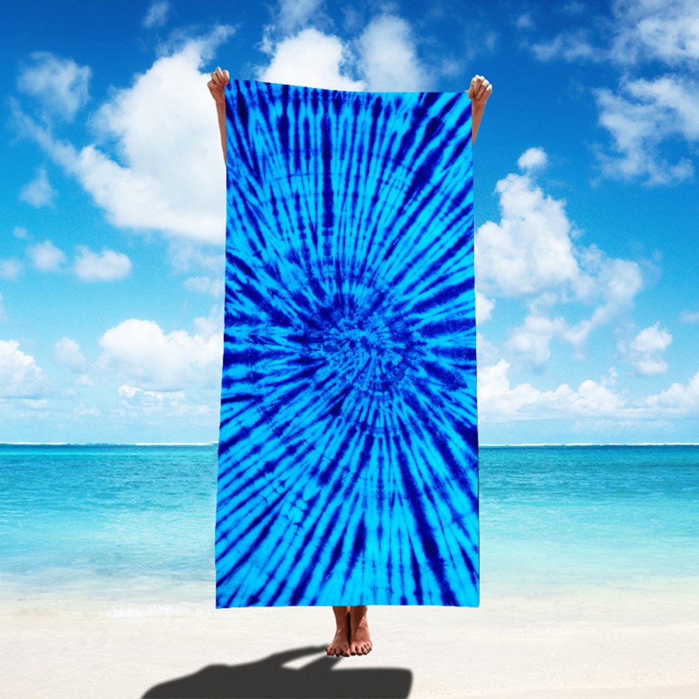 Coonoor Badetücher Badetuch Microfaser Tie-dye Strandtücher,Handtücher günstig online kaufen