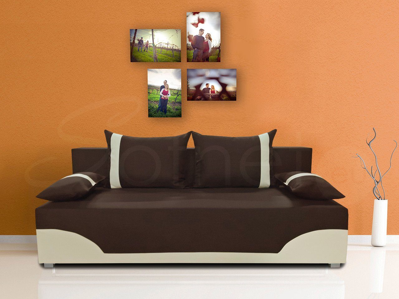 Sofnet Schlafsofa Dario, mit Schlaffunktion und günstig online kaufen