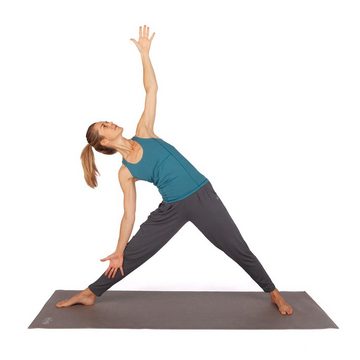 Yamadhi Yogashirt Yoga String Top, Bio-Baumwolle, Petrol (Dragonfly) L
