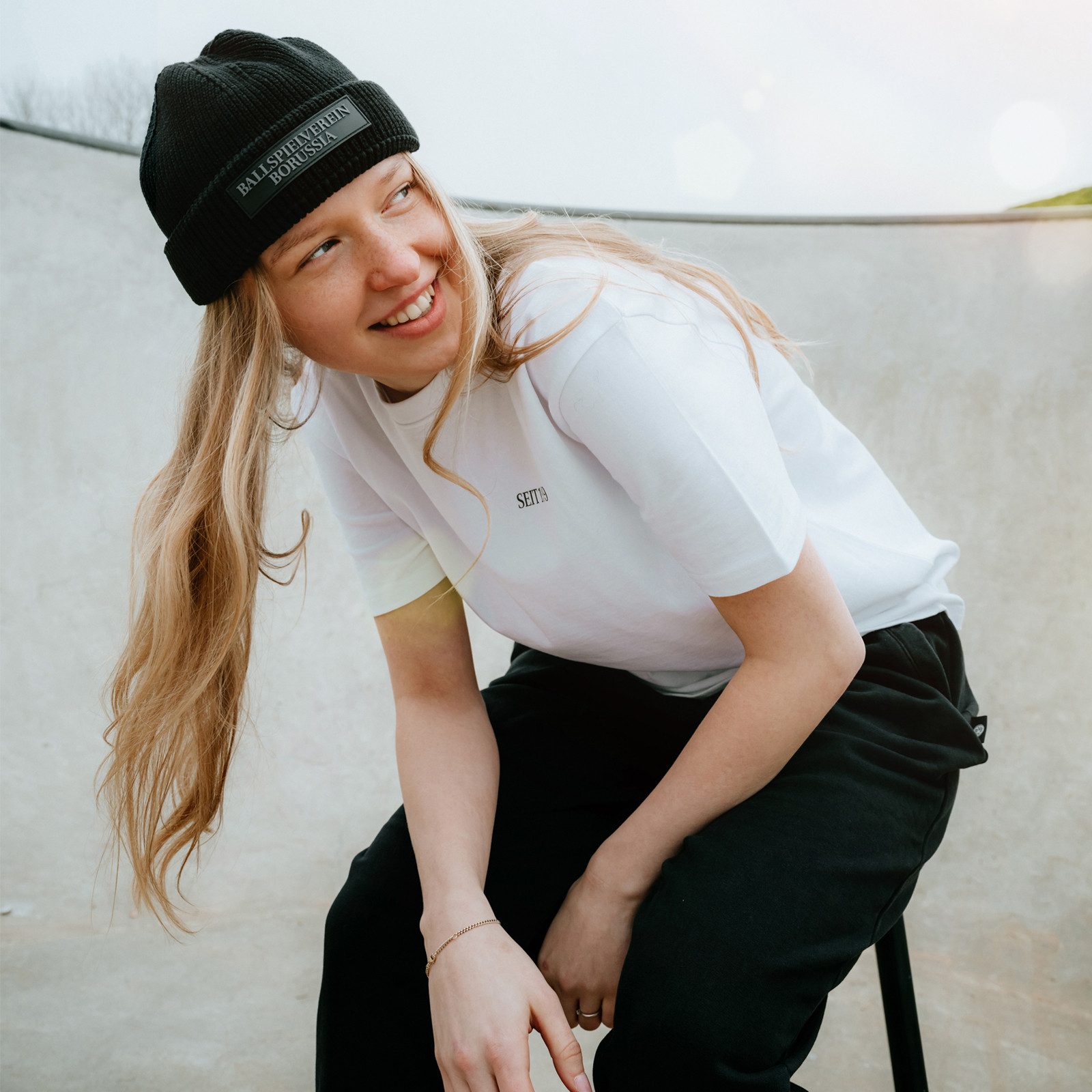 BVB Beanie BVB Fisherbeanie black (1-St)