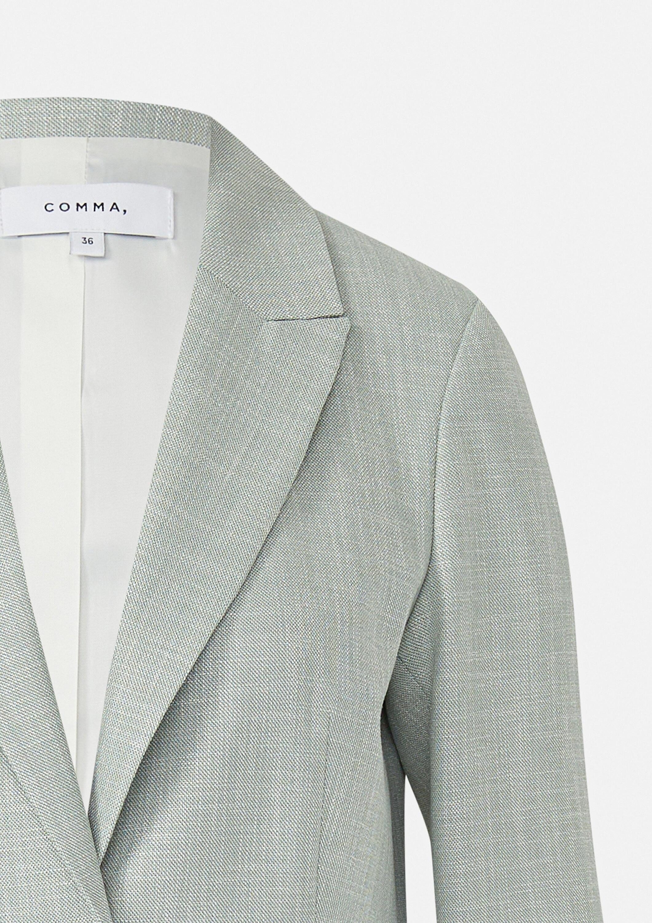 comma Jackenblazer Indoor-Blazer Antaillierter Blazer mit Struktur