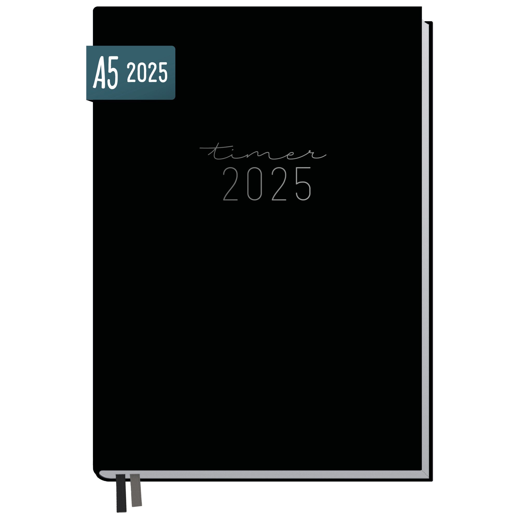 Häfft Chäff-Timer Mini 2025/2026 A6+ - Taschenkalender Black Edition
