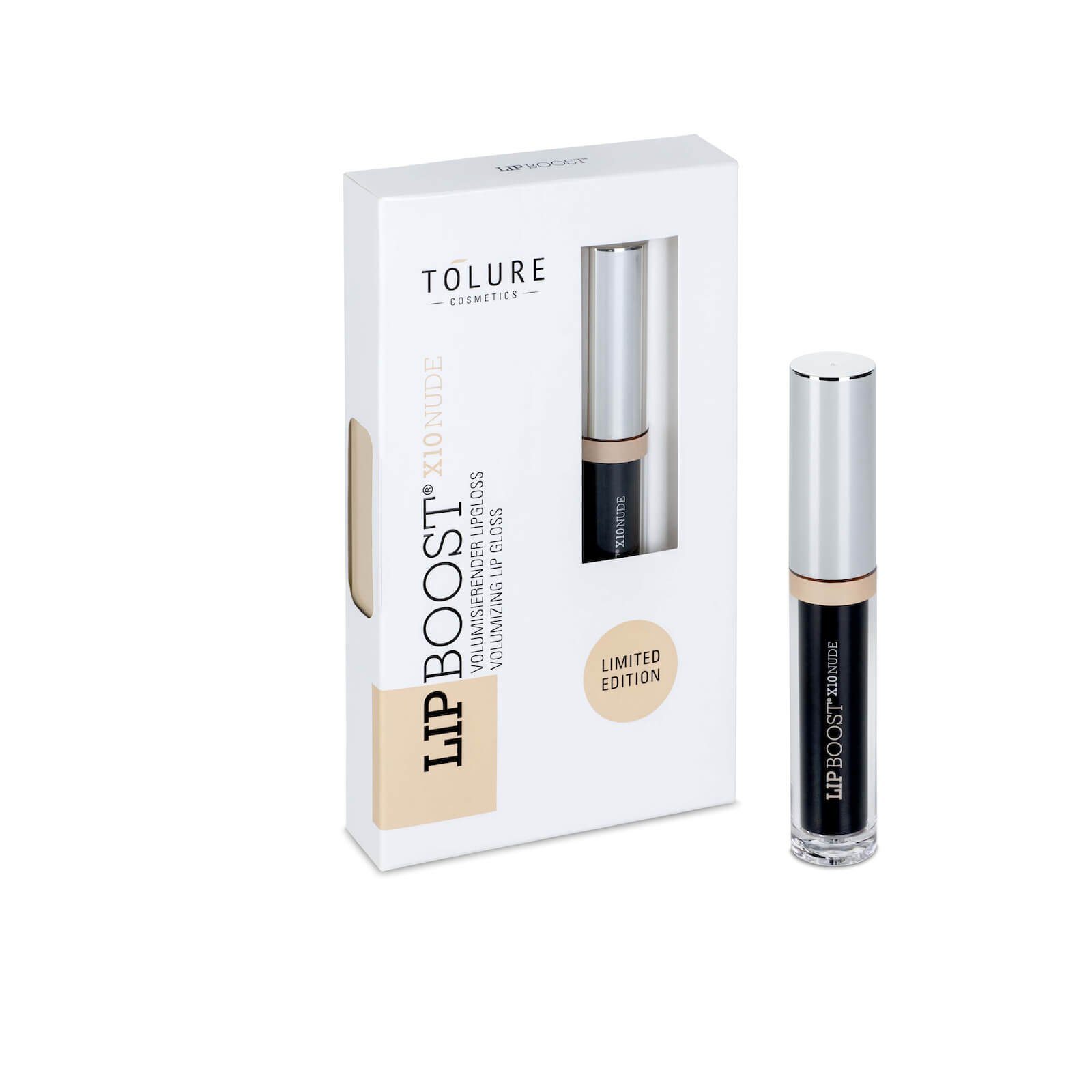 Perfekte Qualität, günstiger Preis! Tolure Lipgloss LIPBOOST X10®, für rasche des eine Lippenvolumens nude Zunahme