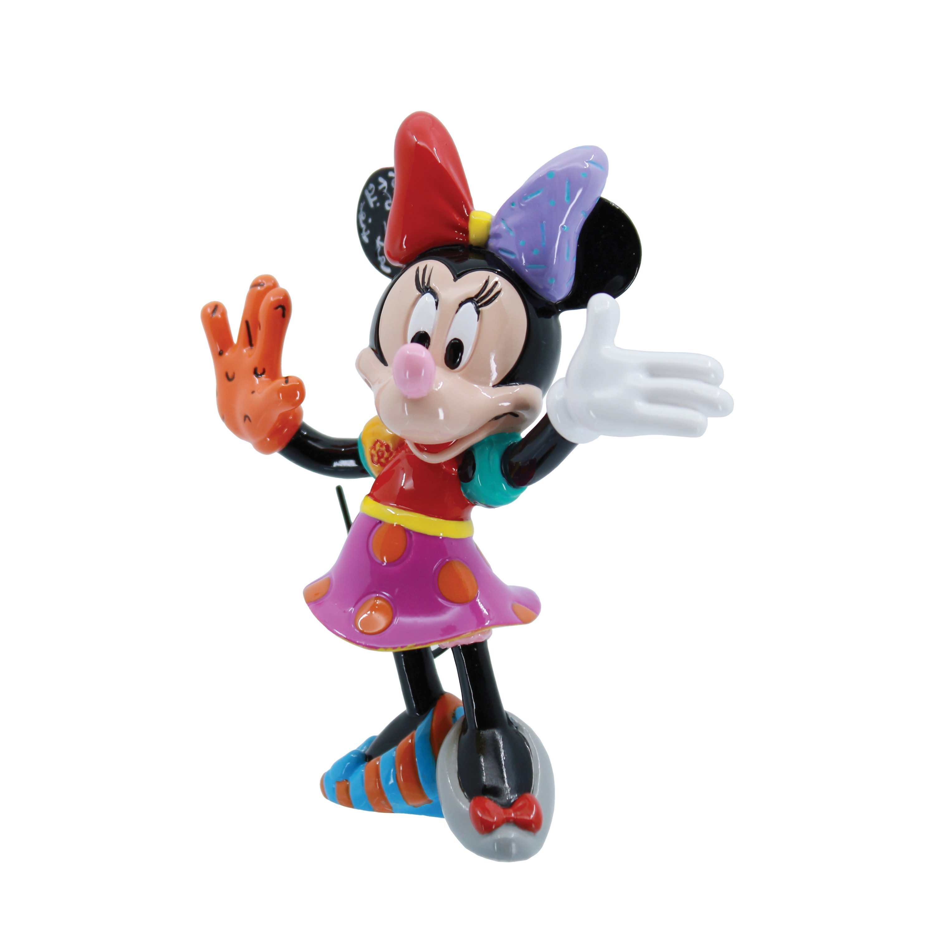 enesco Dekofigur Disney Minnie Maus Figur, Dekofigur bunt, Sammlerfigur, Geschenkidee, Wohnzimmer Deko