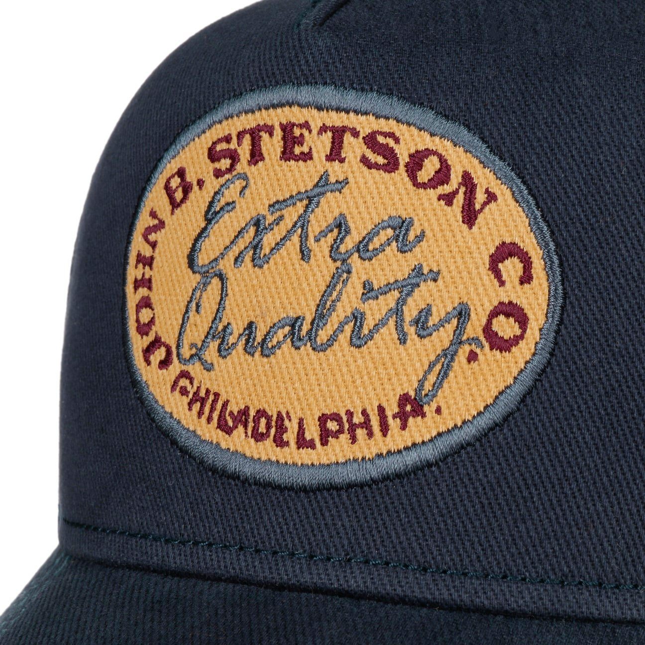 Stetson Trucker Cap (1-St) Metallschnalle Basecap