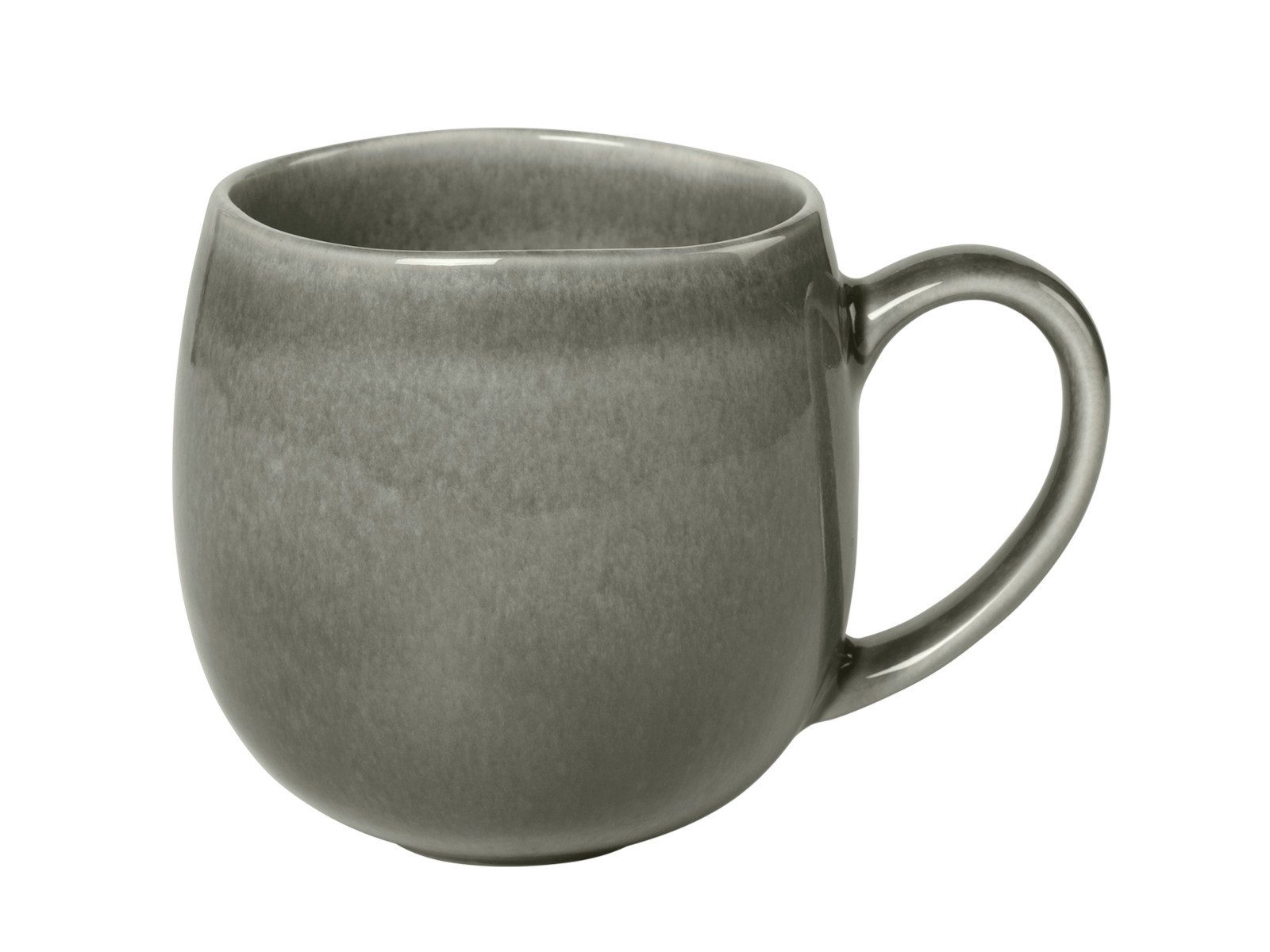 Broste Copenhagen Tasse NORDIC RAIN Teetasse 0,45l, Steingut