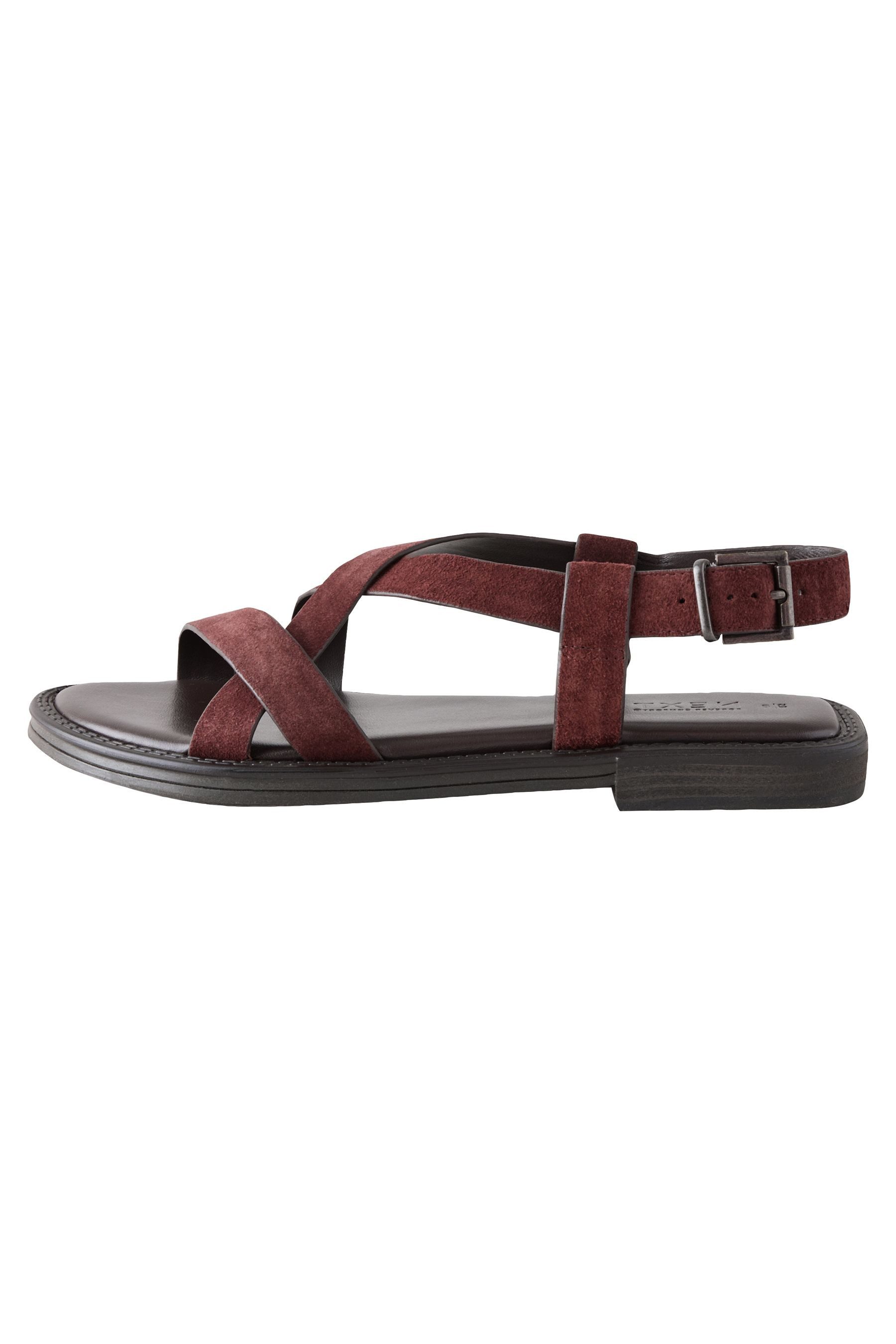 Next Forever Comfort® Sandalen mit überkreuzten Riemen Keilsandalette